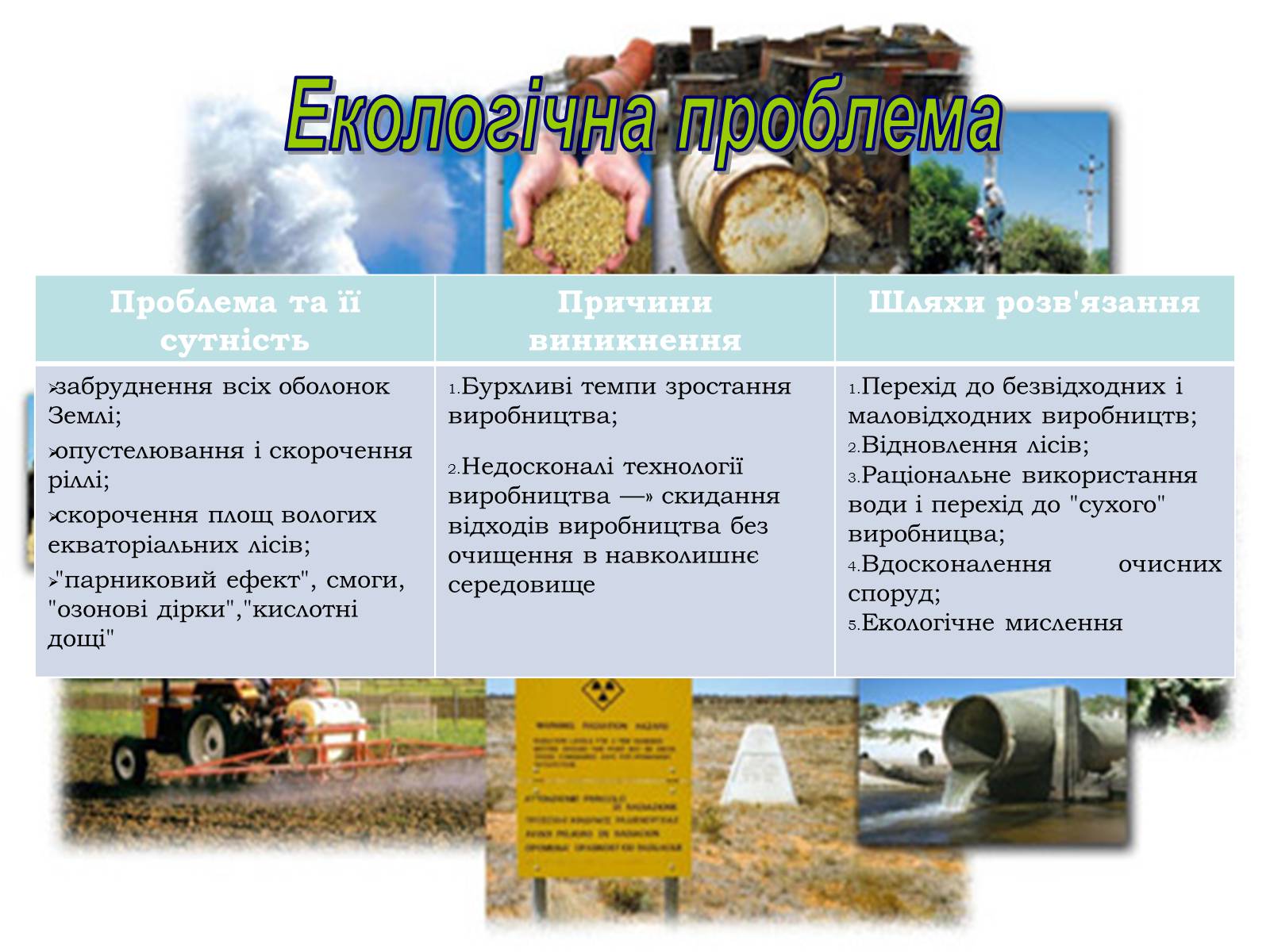 Презентація на тему «Глобальні проблеми людства» (варіант 20) - Слайд #14