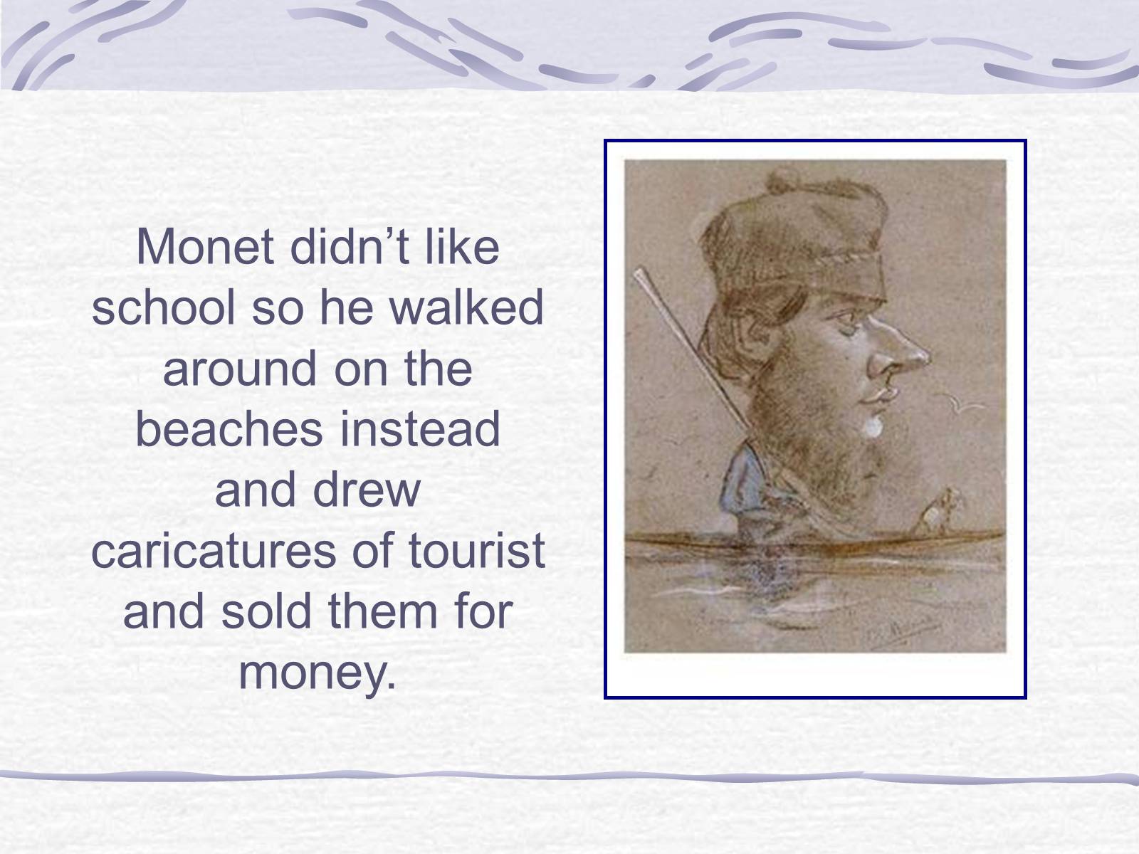 Презентація на тему «Claude Monet» (варіант 3) - Слайд #3 Презентація на тему «Claude Monet» (варіант 3) - Слайд #3
