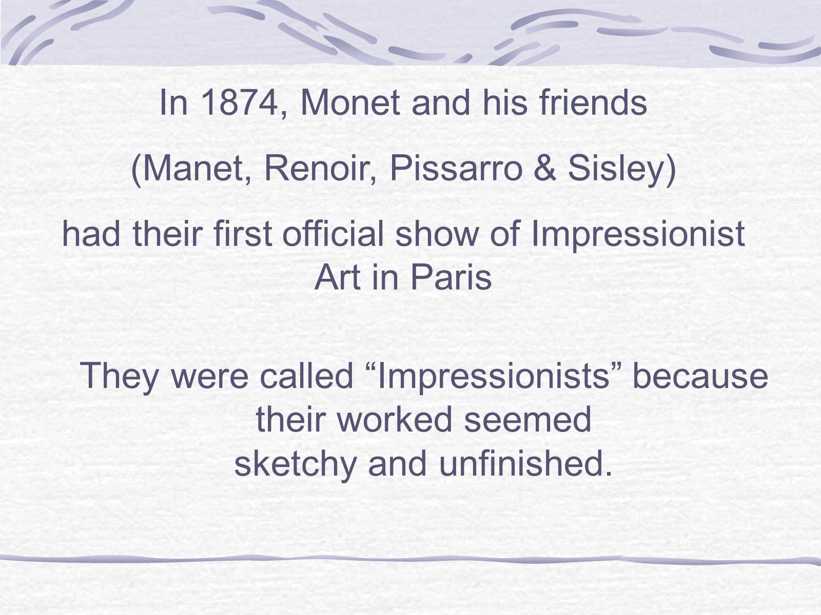 Презентація на тему «Claude Monet» (варіант 3) - Слайд #5 Презентація на тему «Claude Monet» (варіант 3) - Слайд #5