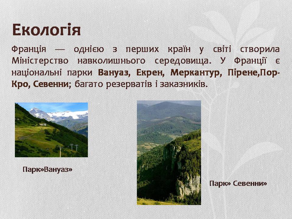 Презентація на тему «Франція» (варіант 38) - Слайд #6 Презентація на тему «Франція» (варіант 38) - Слайд #6
