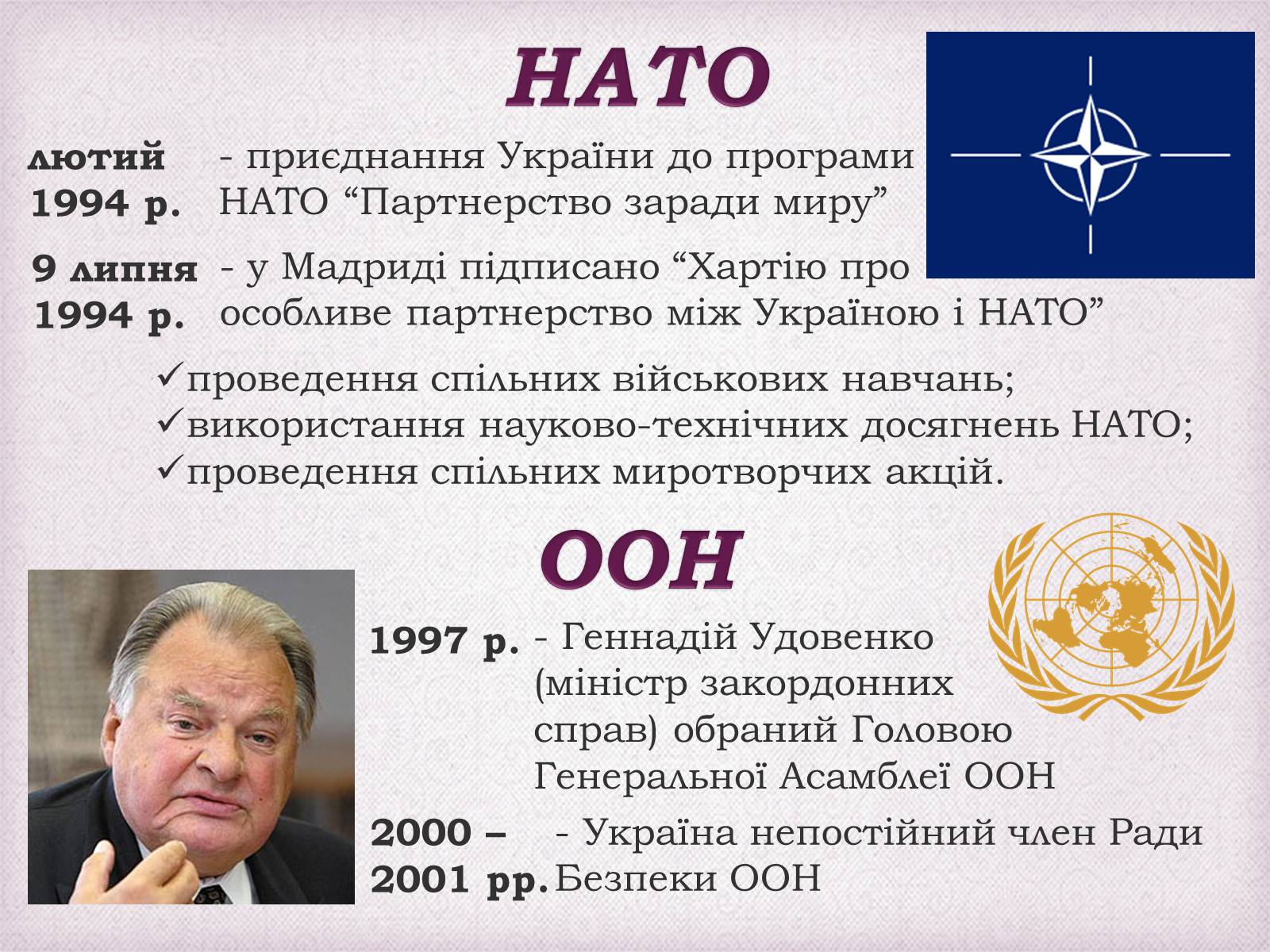 Презентація на тему «Україна в міжнародних організаціях» - Слайд #7 Презентація на тему «Україна в міжнародних організаціях» - Слайд #7