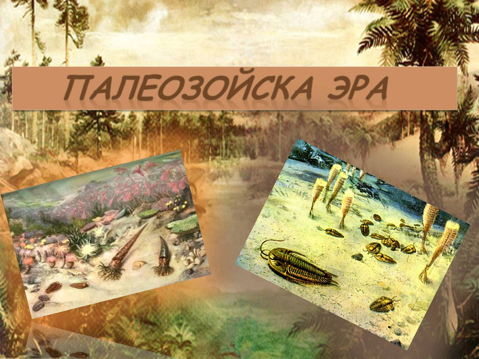 Презентація на тему «Палеозойска эра» - Слайд #1 Презентація на тему «Палеозойска эра» - Слайд #1