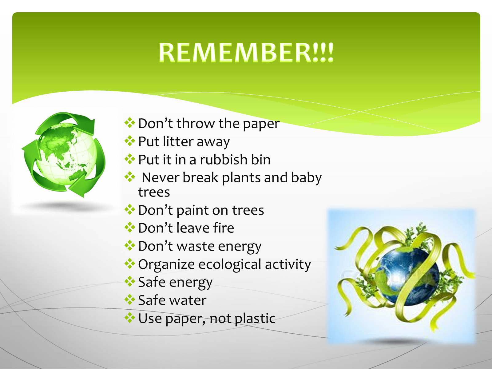 Презентація на тему «Environmental protection» (варіант 4) - Слайд #14 Презентація на тему «Environmental protection» (варіант 4) - Слайд #14