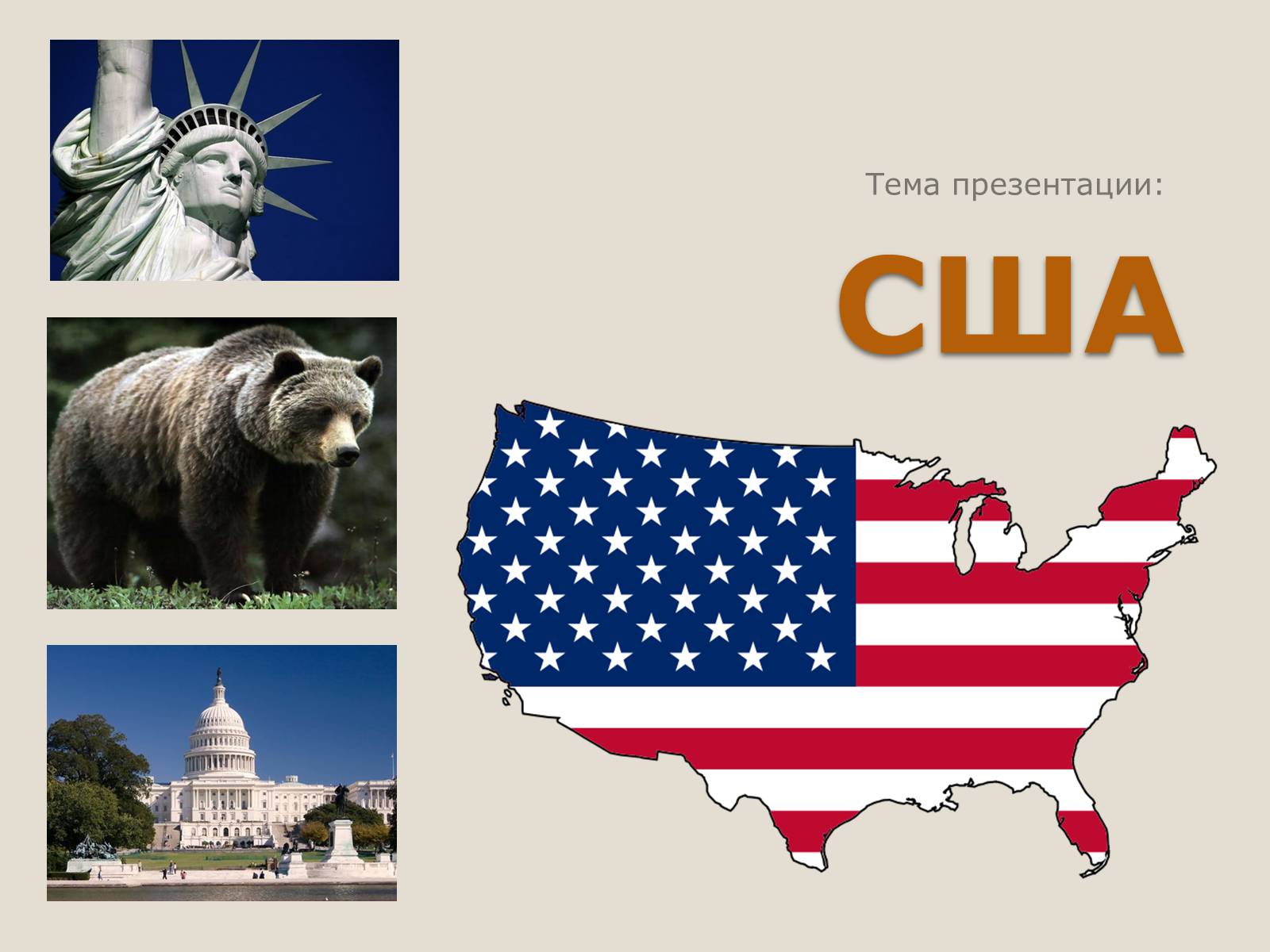 Презентація на тему «США» (варіант 17) - Слайд #1 Презентація на тему «США» (варіант 17) - Слайд #1