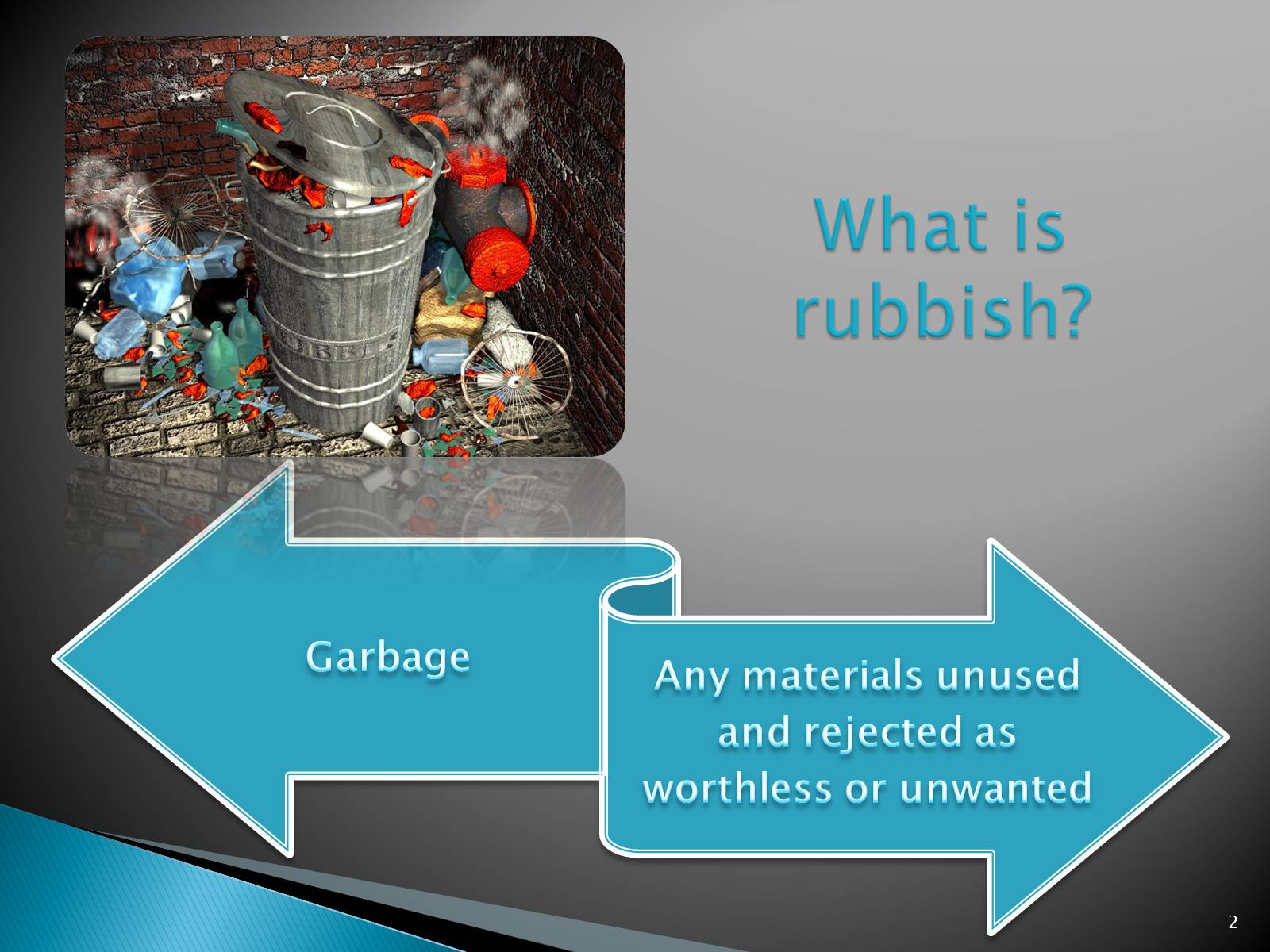 Презентація на тему «Rubbish» - Слайд #2 Презентація на тему «Rubbish» - Слайд #2