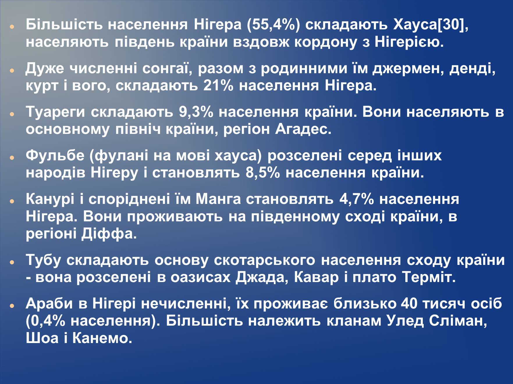 Презентація на тему «Нігер» (варіант 2) - Слайд #21 Презентація на тему «Нігер» (варіант 2) - Слайд #21