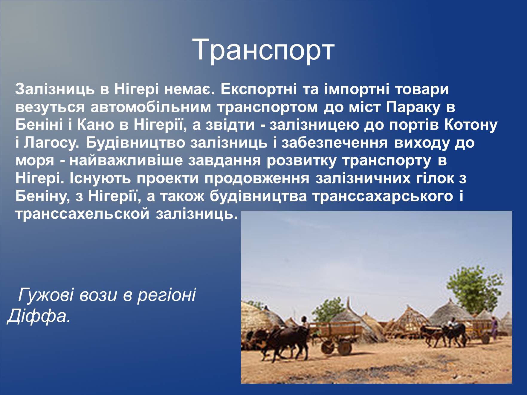 Презентація на тему «Нігер» (варіант 2) - Слайд #29 Презентація на тему «Нігер» (варіант 2) - Слайд #29