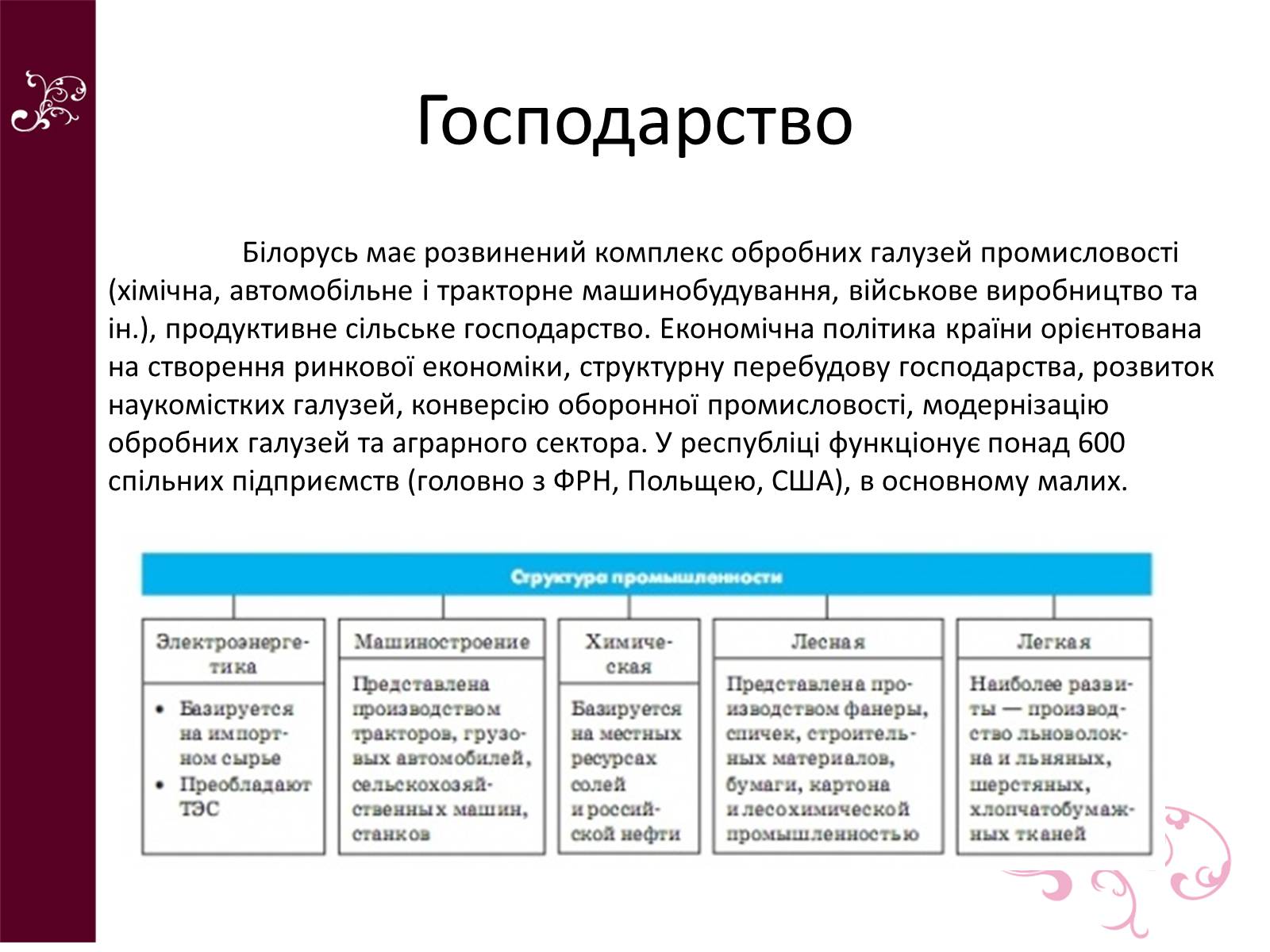 Презентація на тему «Республіка Білорусь» (варіант 4) - Слайд #11 Презентація на тему «Республіка Білорусь» (варіант 4) - Слайд #11
