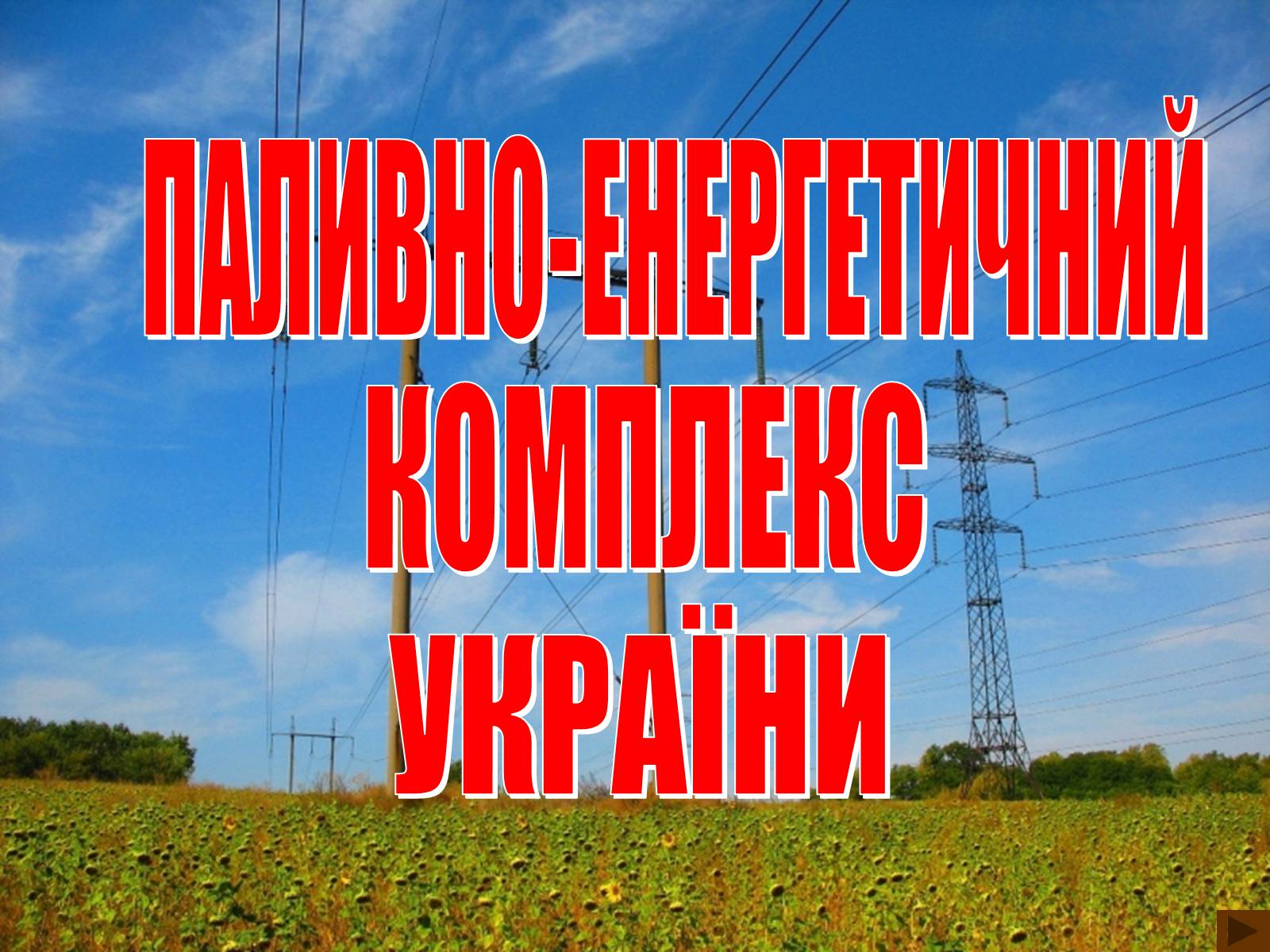 Презентація на тему «Паливно-енергетичний комплекс» (варіант 4) - Слайд #1 Презентація на тему «Паливно-енергетичний комплекс» (варіант 4) - Слайд #1