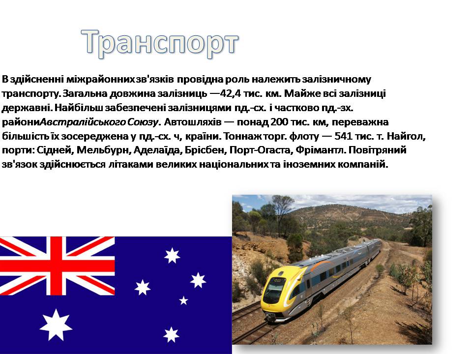 Презентація на тему «Австралійський Союз» - Слайд #2 Презентація на тему «Австралійський Союз» - Слайд #2