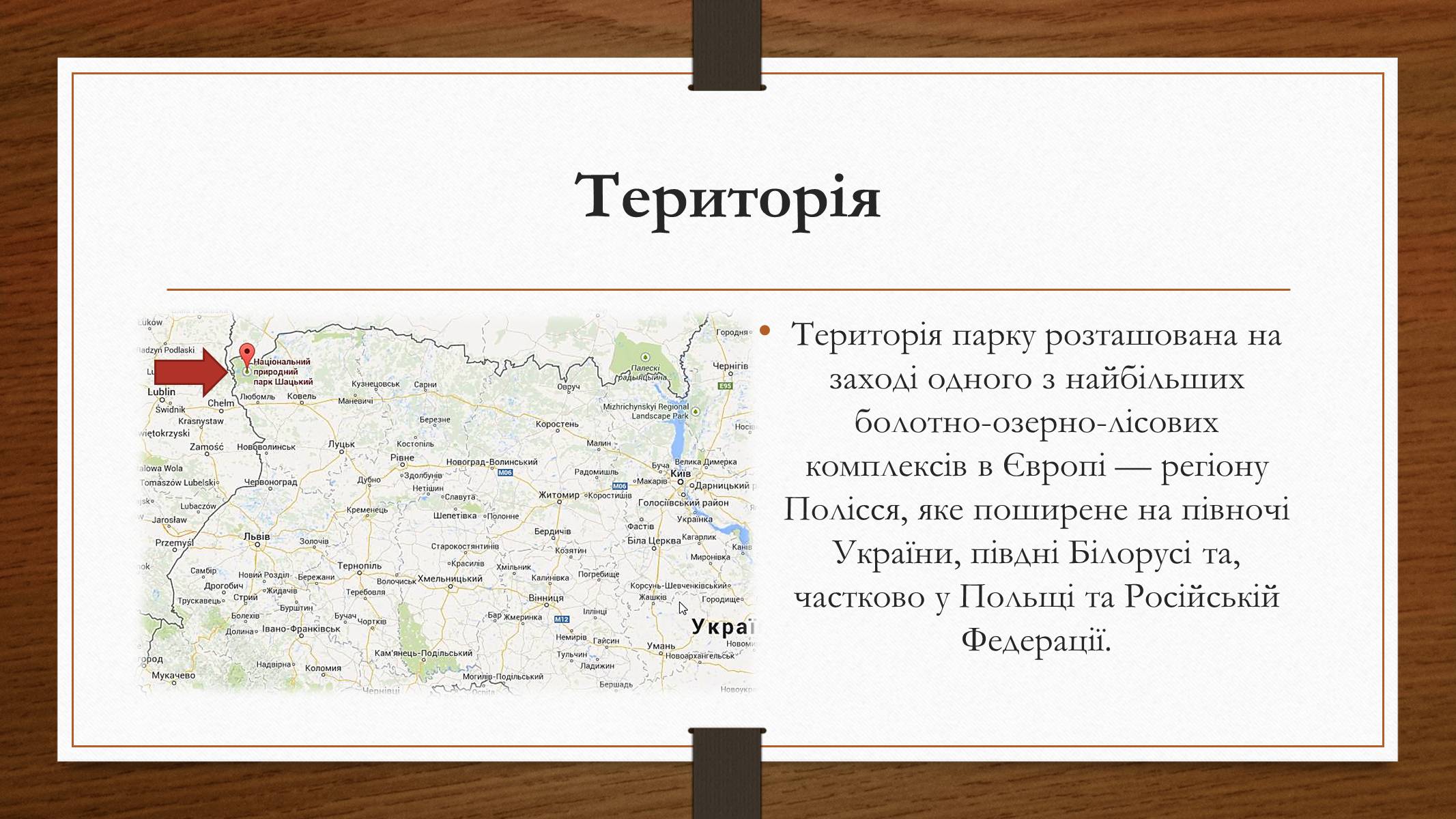 Презентація на тему «Шацький національний природний парк» (варіант 1) - Слайд #3