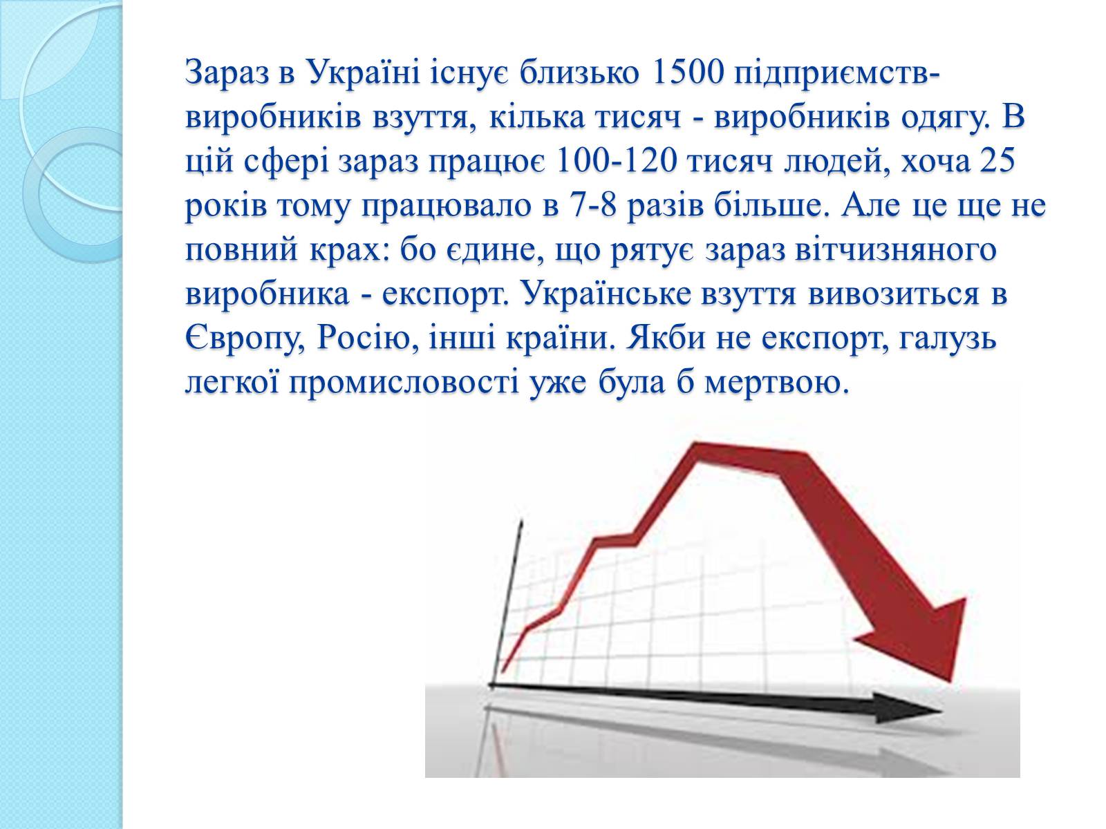 Презентація на тему «Українська легка промисловість» - Слайд #9 Презентація на тему «Українська легка промисловість» - Слайд #9