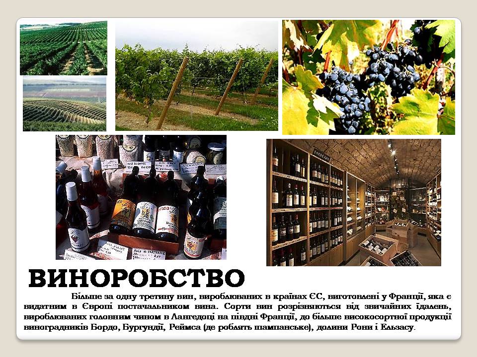 Презентація на тему «Франція» (варіант 42) - Слайд #21 Презентація на тему «Франція» (варіант 42) - Слайд #21