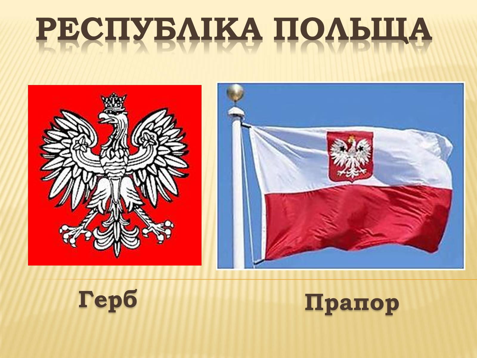 Презентація на тему «Республіка Польща» (варіант 6) - Слайд #1 Презентація на тему «Республіка Польща» (варіант 6) - Слайд #1
