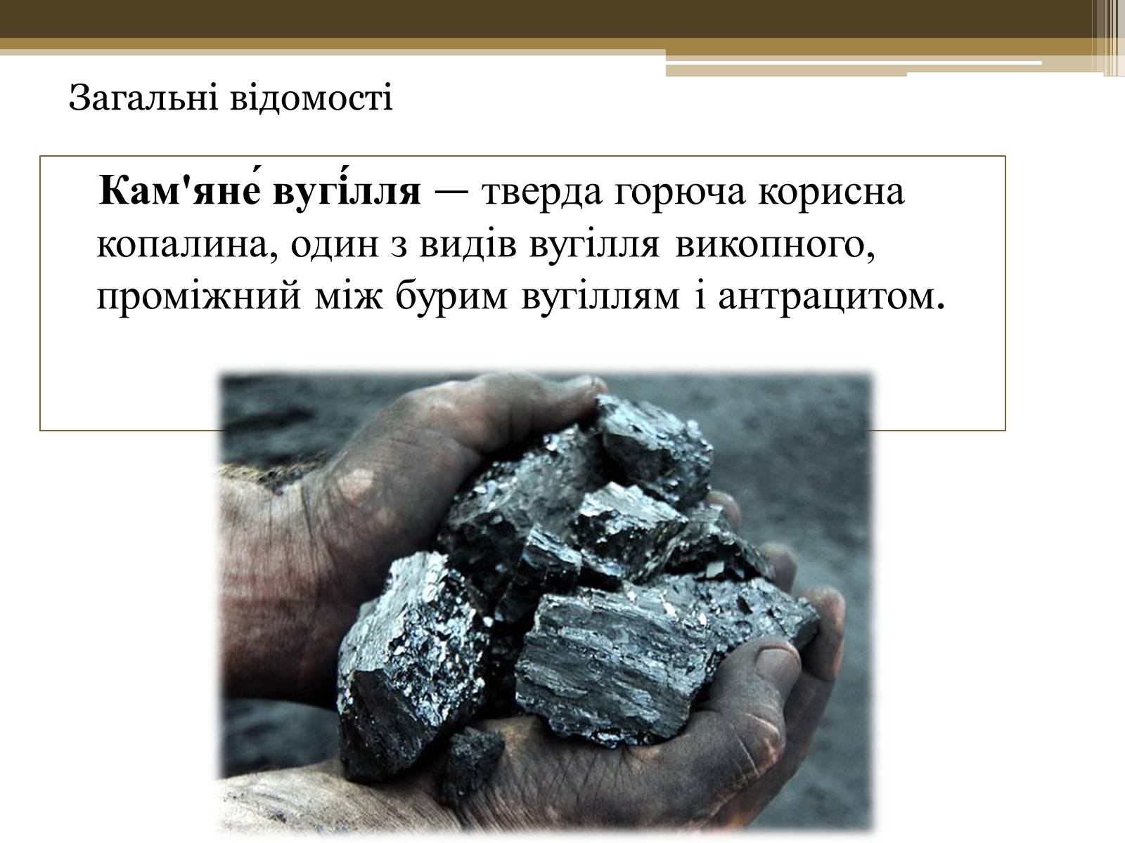 Презентація на тему «Кам*яне вугілля» (варіант 7) - Слайд #2 Презентація на тему «Кам*яне вугілля» (варіант 7) - Слайд #2