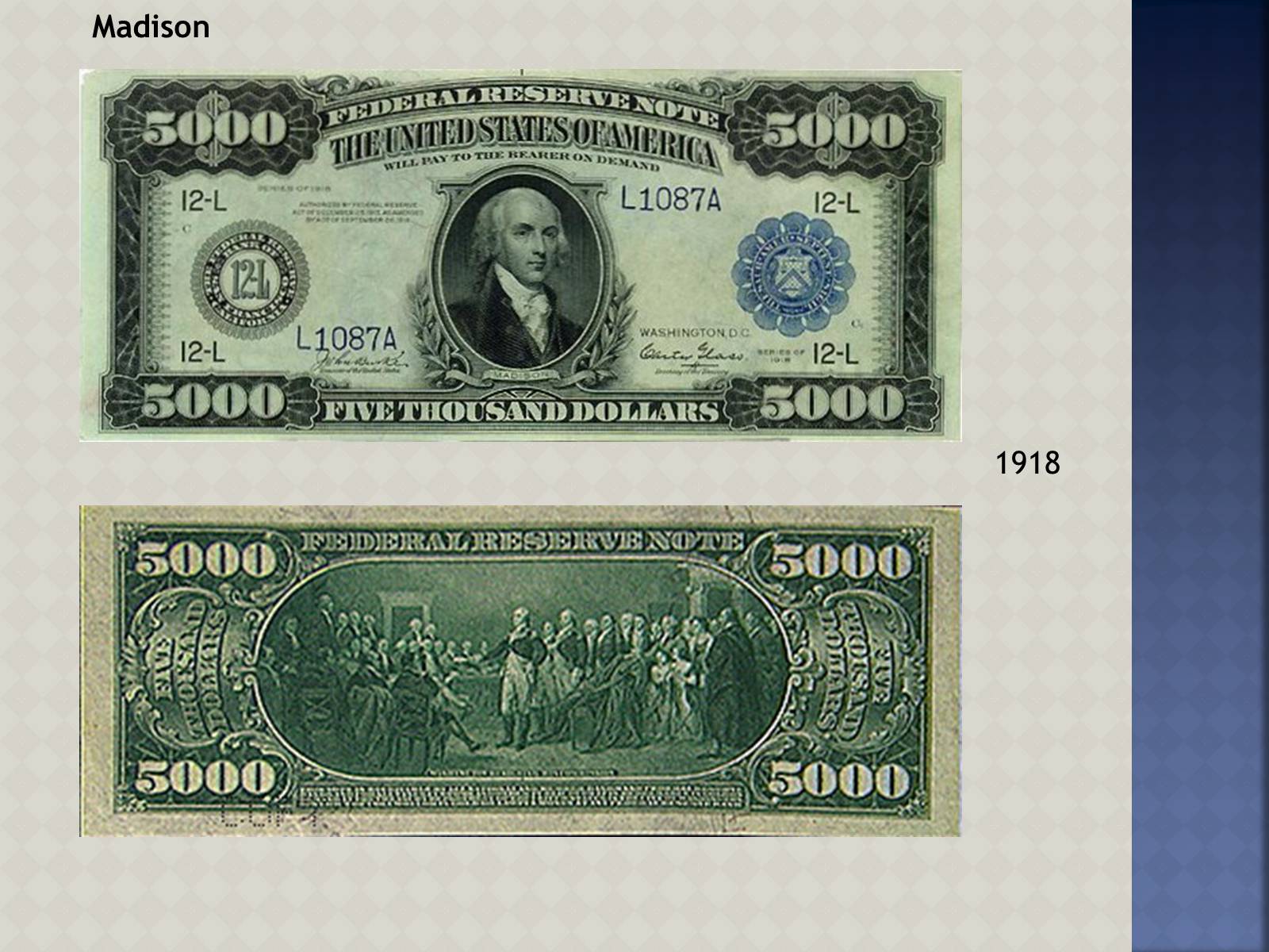 Презентація на тему «USA Dollar» - Слайд #13 Презентація на тему «USA Dollar» - Слайд #13