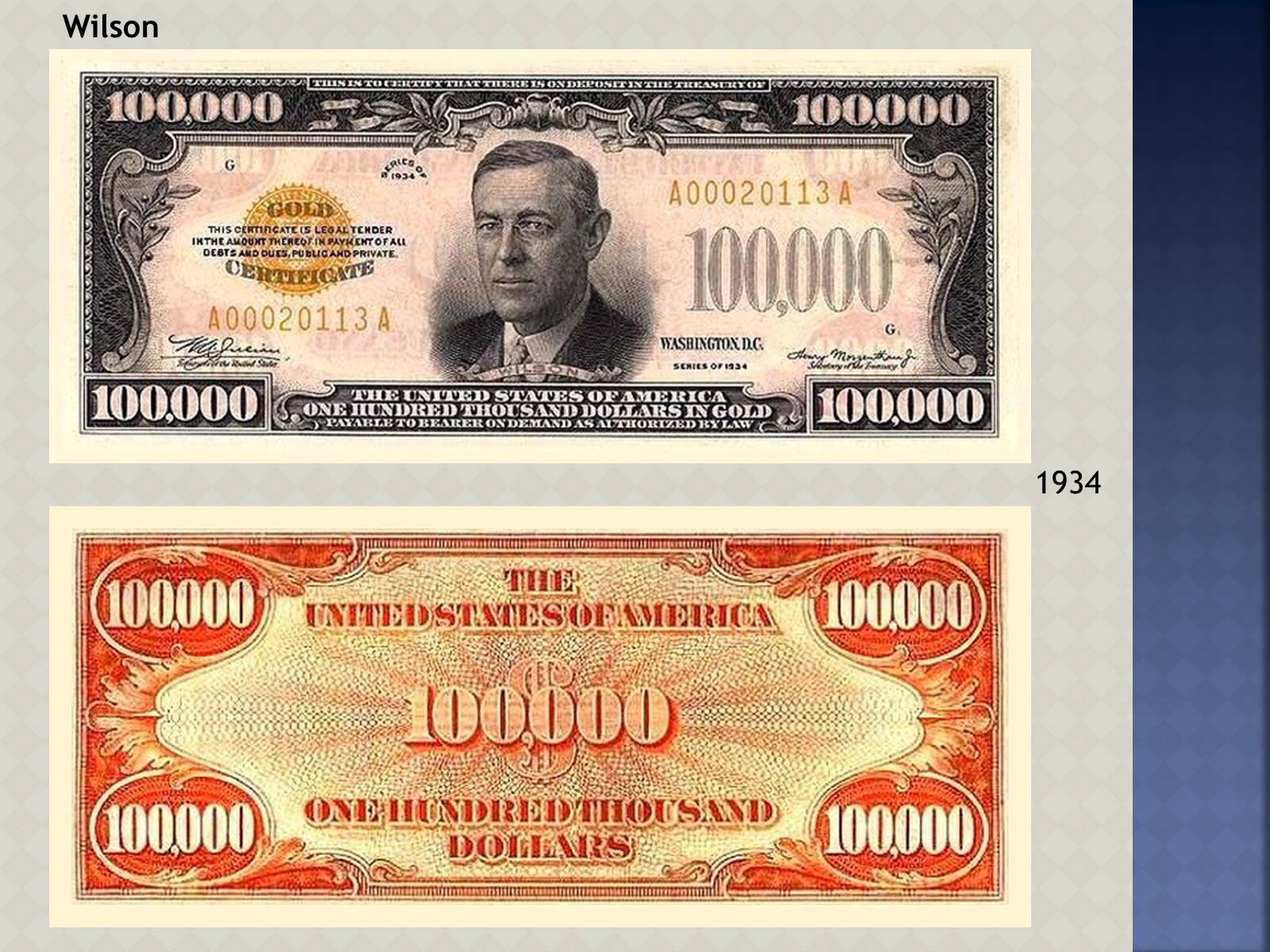 Презентація на тему «USA Dollar» - Слайд #15 Презентація на тему «USA Dollar» - Слайд #15
