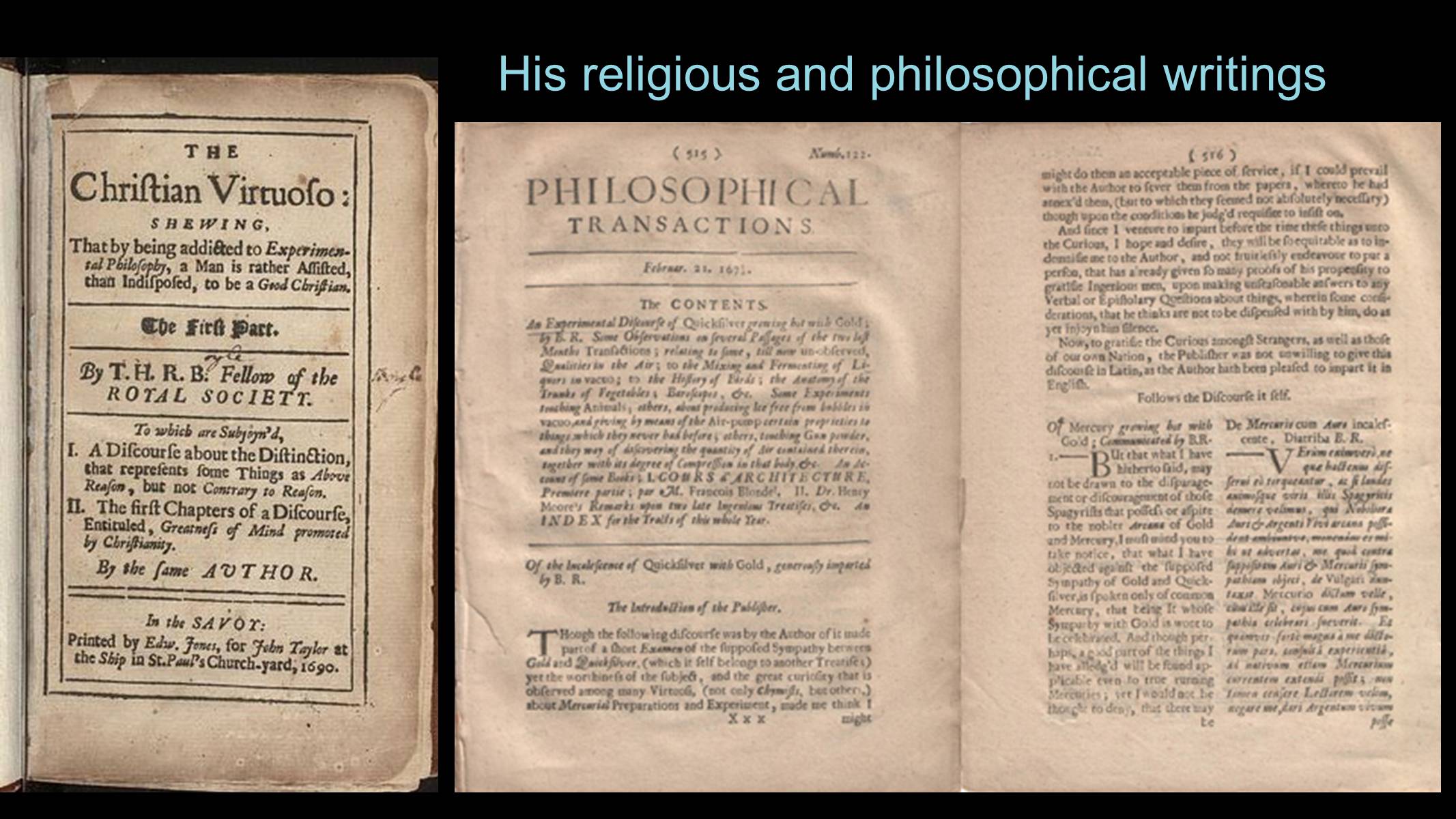 Презентація на тему «Robert Boyle» - Слайд #9 Презентація на тему «Robert Boyle» - Слайд #9