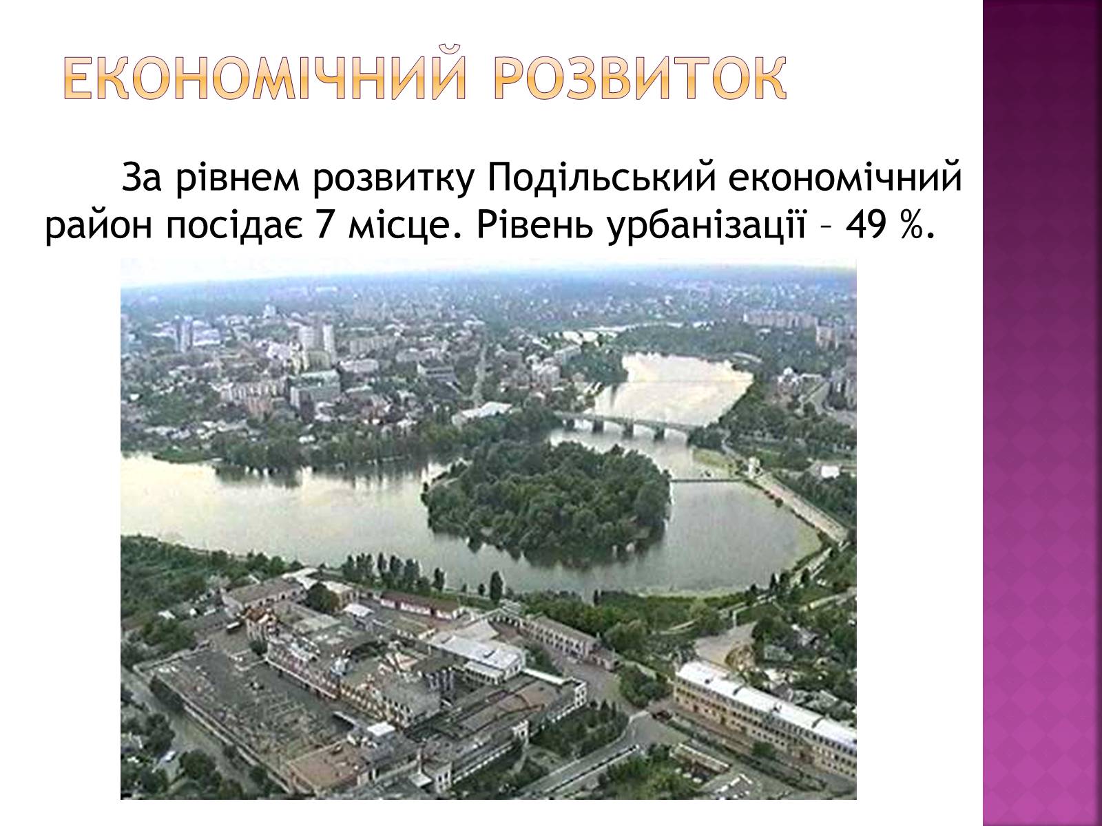 Презентація на тему «Подільський економічний район» (варіант 2) - Слайд #7 Презентація на тему «Подільський економічний район» (варіант 2) - Слайд #7