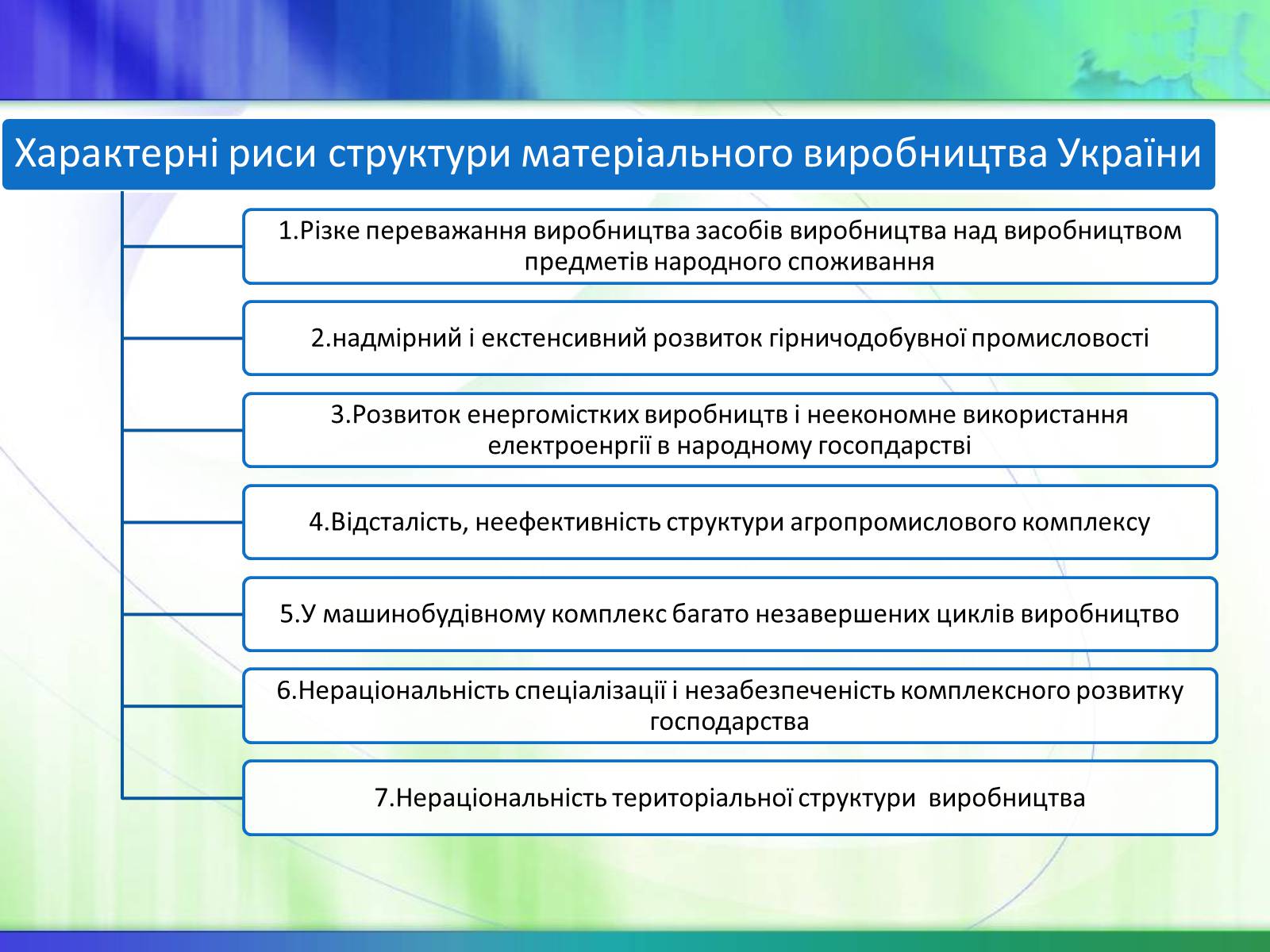 Презентація на тему «Економічні ресурси України та їх обмеженість» - Слайд #8 Презентація на тему «Економічні ресурси України та їх обмеженість» - Слайд #8