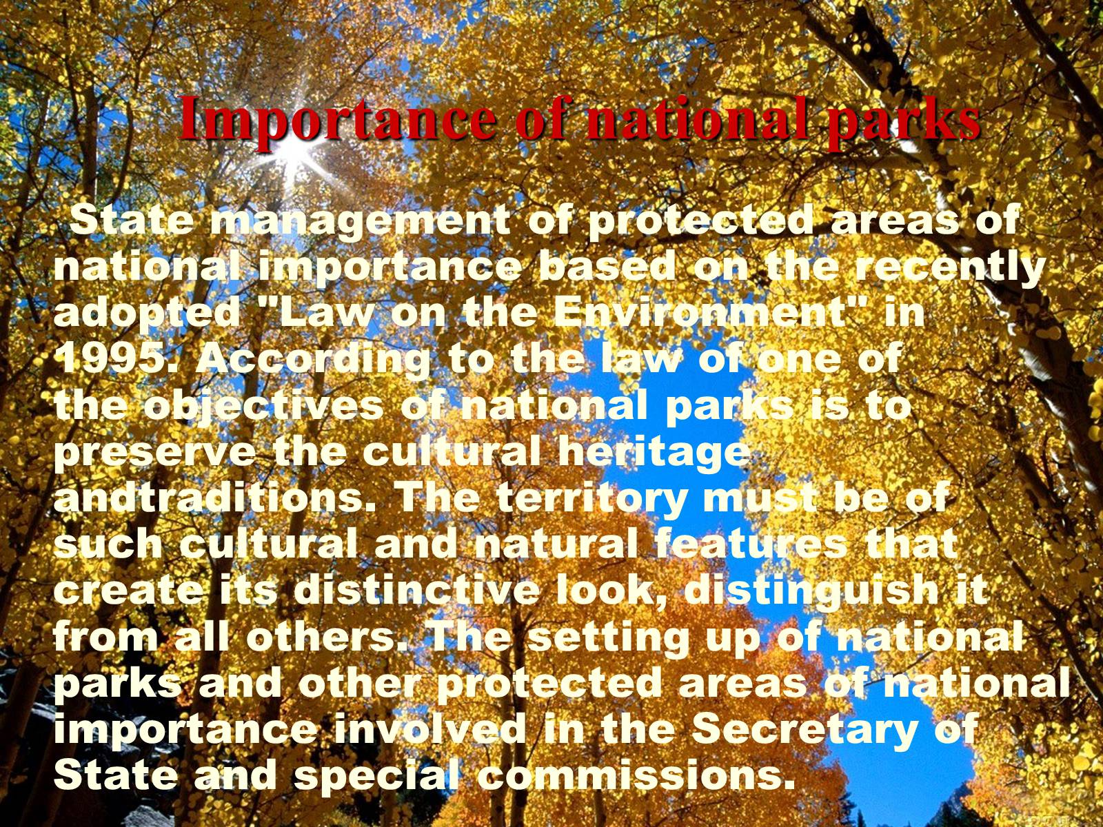 Презентація на тему «National Parks of the UK» - Слайд #3 Презентація на тему «National Parks of the UK» - Слайд #3