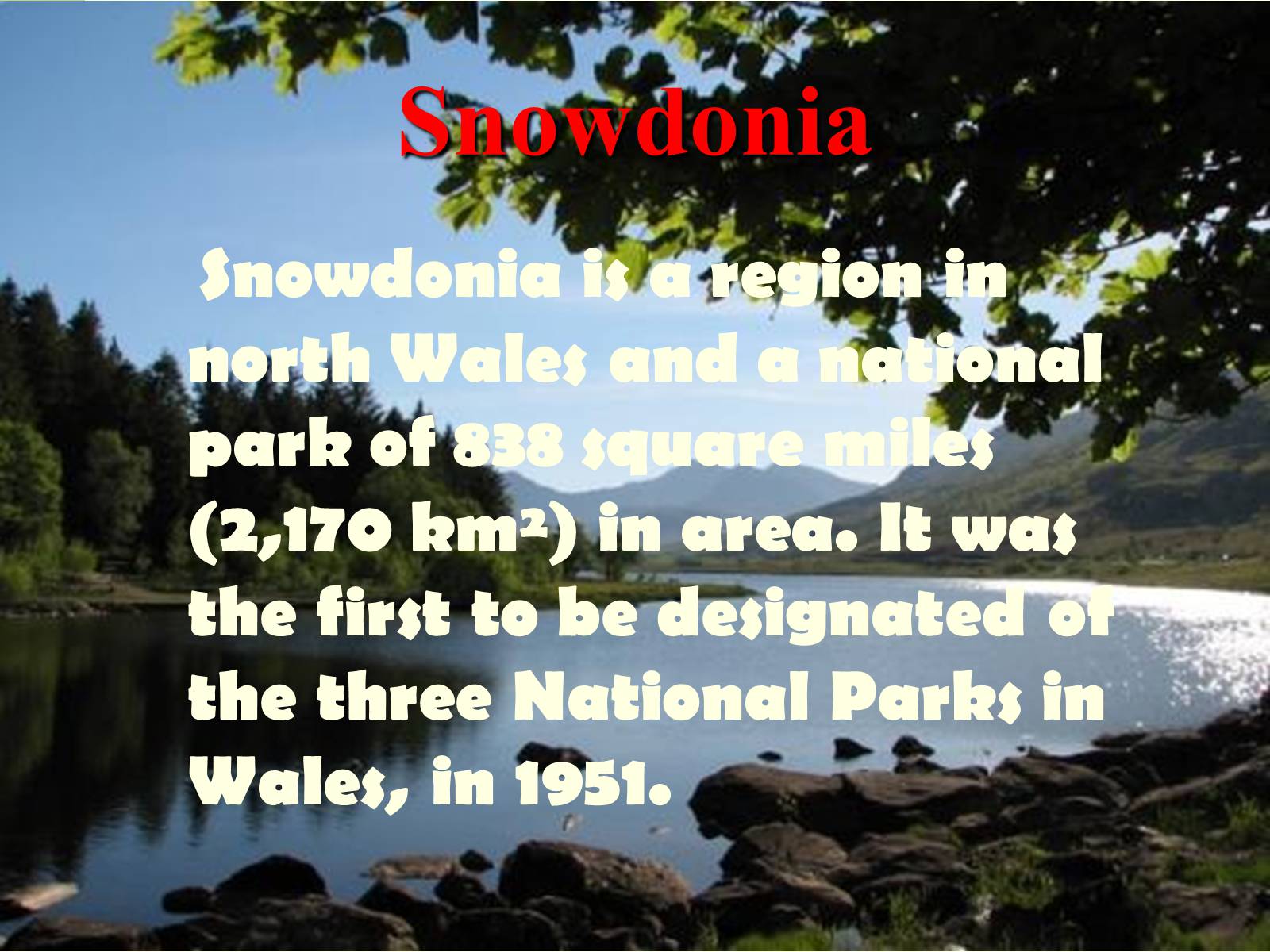 Презентація на тему «National Parks of the UK» - Слайд #6 Презентація на тему «National Parks of the UK» - Слайд #6
