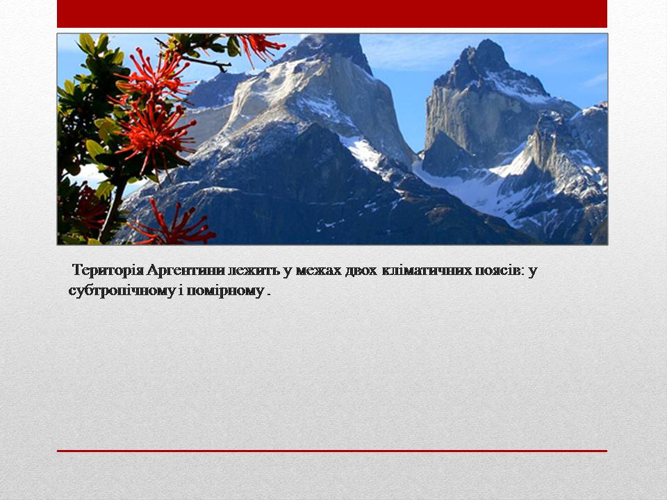 Презентація на тему «Аргентина» (варіант 9) - Слайд #7 Презентація на тему «Аргентина» (варіант 9) - Слайд #7