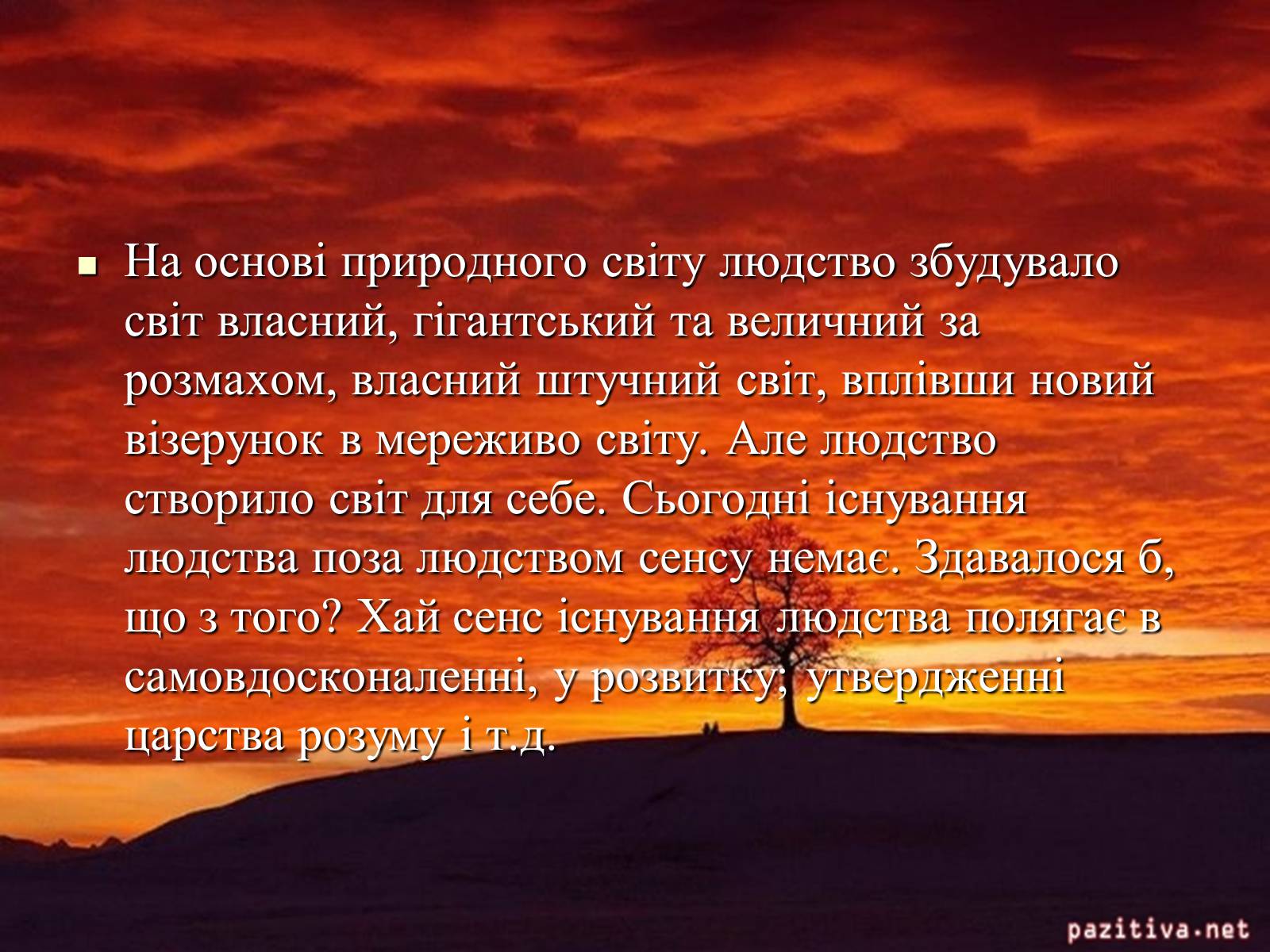 Презентація на тему «Місце людини в природі, довкіллі» - Слайд #11 Презентація на тему «Місце людини в природі, довкіллі» - Слайд #11