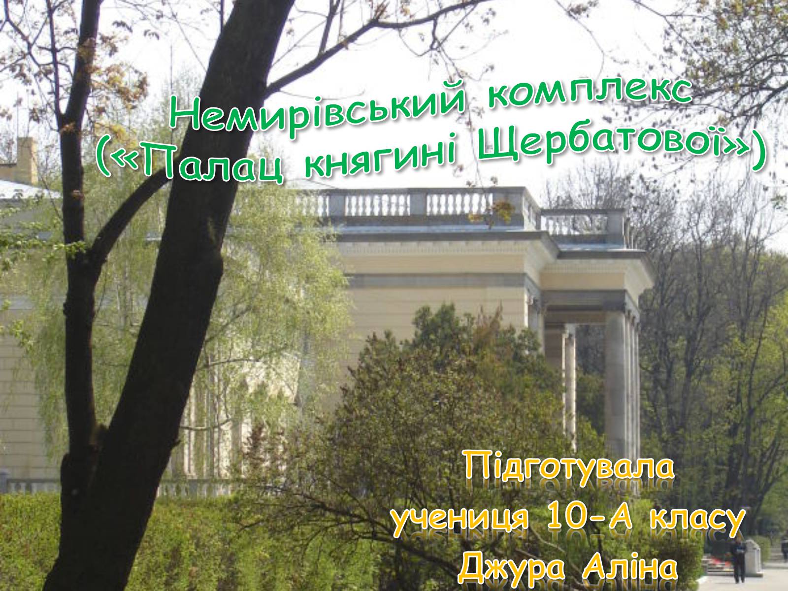 Презентація на тему «Немирівський комплекс» - Слайд #1 Презентація на тему «Немирівський комплекс» - Слайд #1