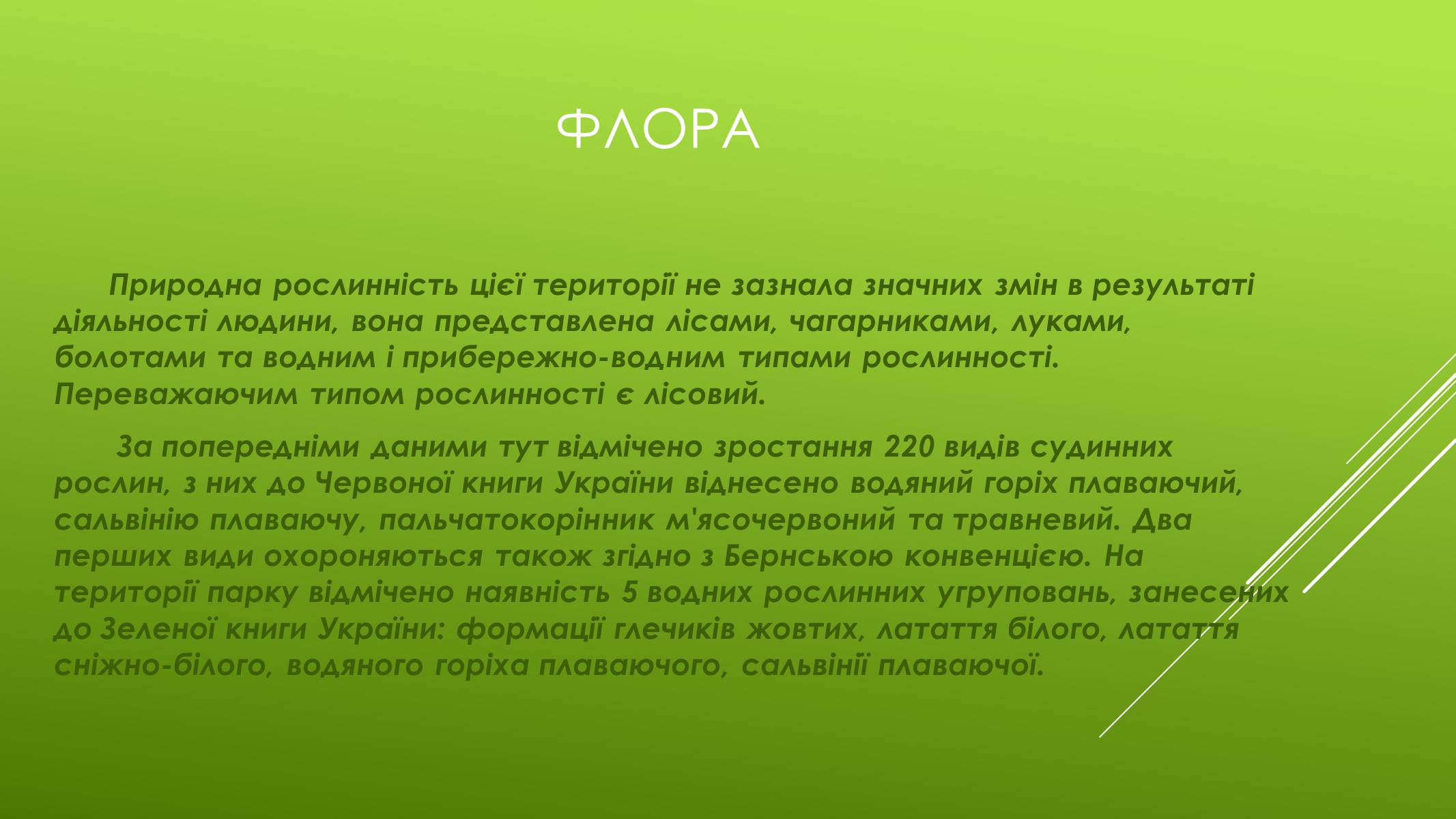 Презентація на тему «Національні Природні парки Чернігівської області» - Слайд #5 Презентація на тему «Національні Природні парки Чернігівської області» - Слайд #5