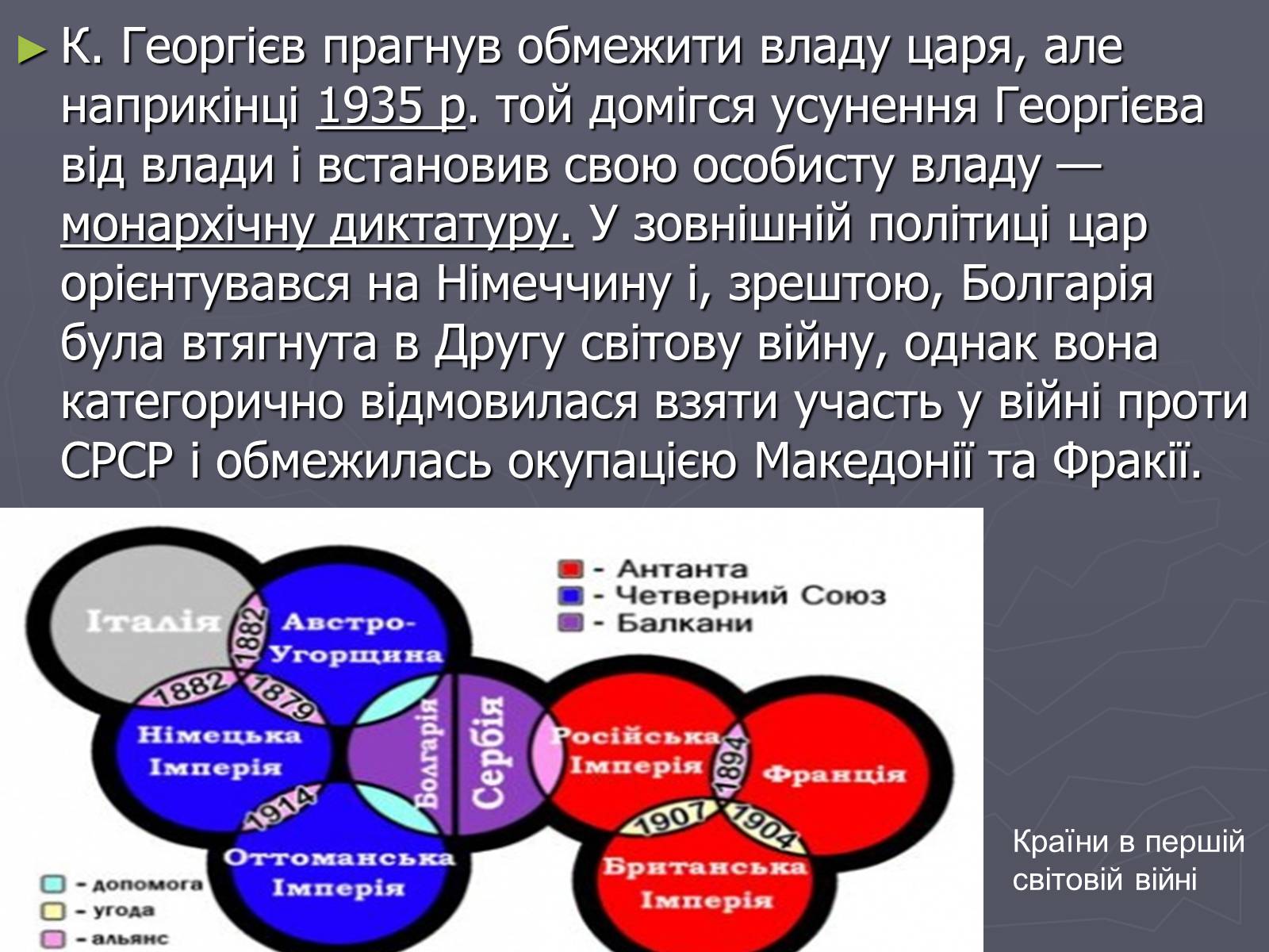 Презентація на тему «Болгарія» (варіант 5) - Слайд #12 Презентація на тему «Болгарія» (варіант 5) - Слайд #12