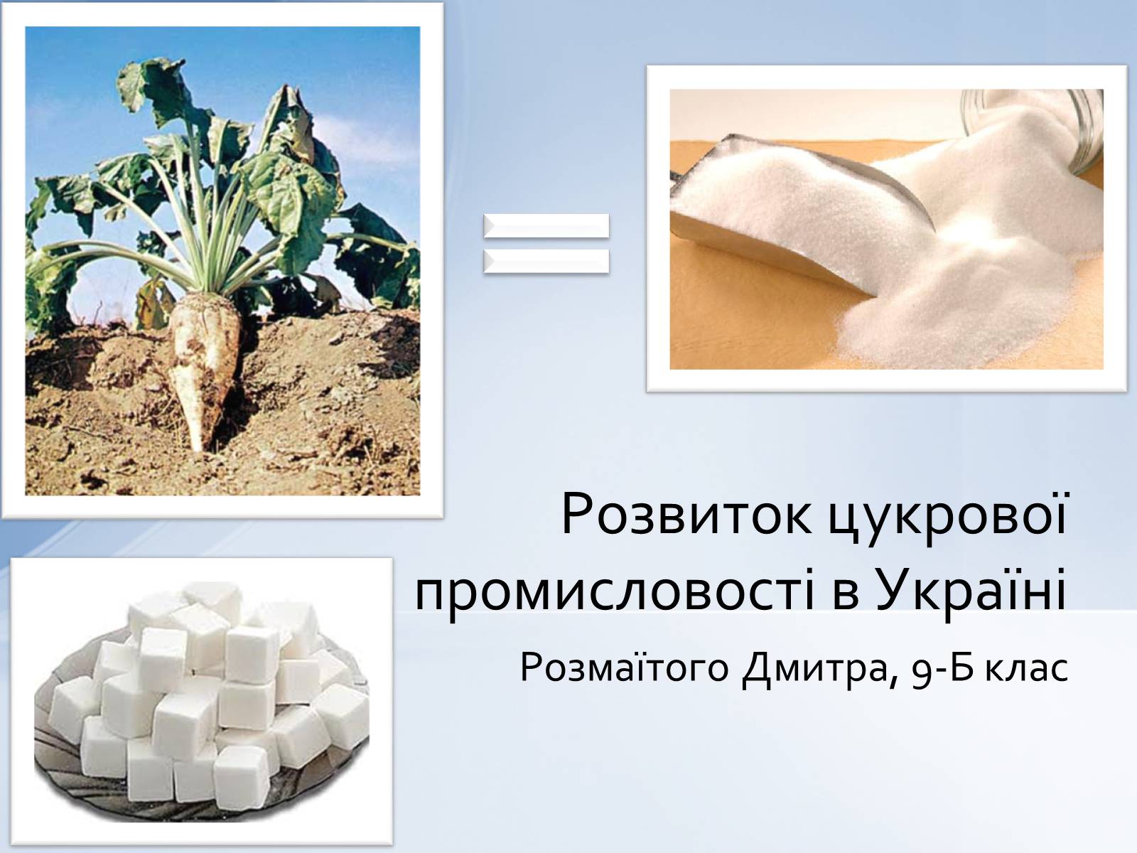 Презентація на тему «Розвиток цукрової промисловості в Україні» - Слайд #1 Презентація на тему «Розвиток цукрової промисловості в Україні» - Слайд #1