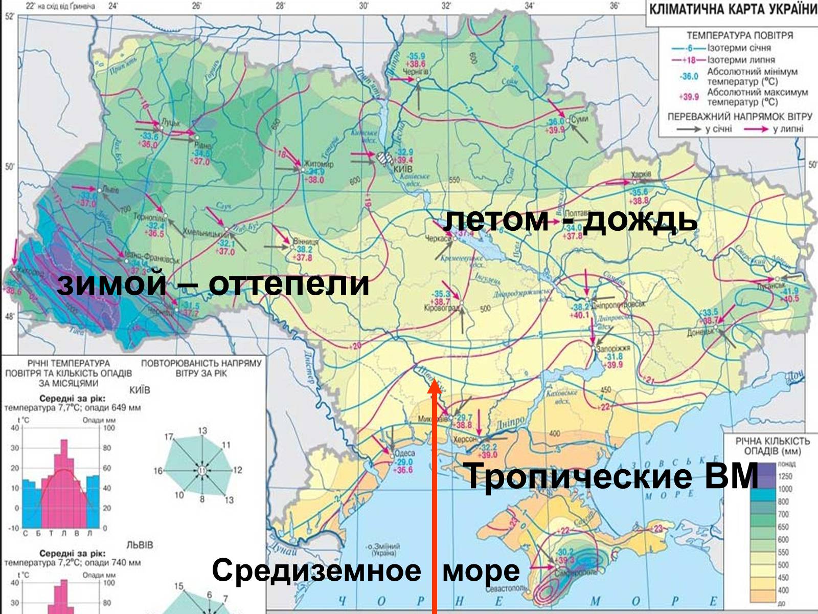 Презентація на тему «Климат Украины» - Слайд #11 Презентація на тему «Климат Украины» - Слайд #11