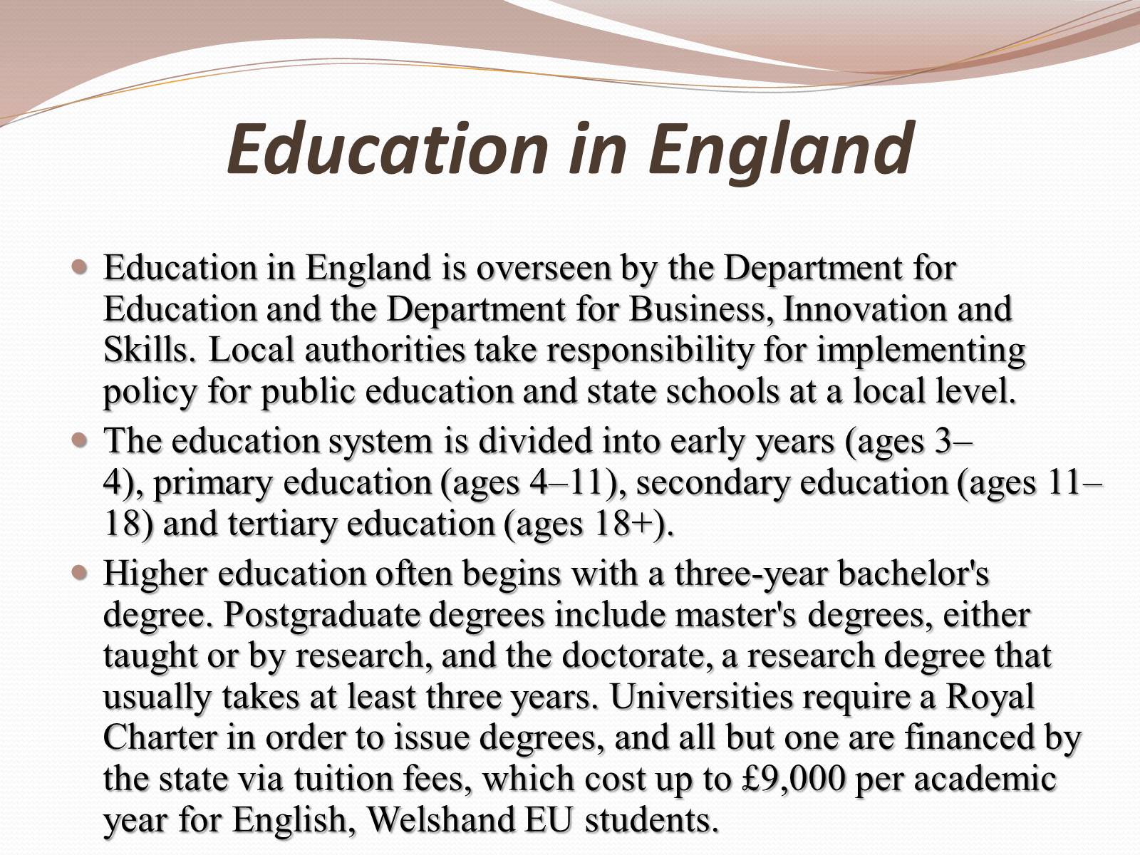 Презентація на тему «Education in Great Britain» (варіант 2) - Слайд #2 Презентація на тему «Education in Great Britain» (варіант 2) - Слайд #2