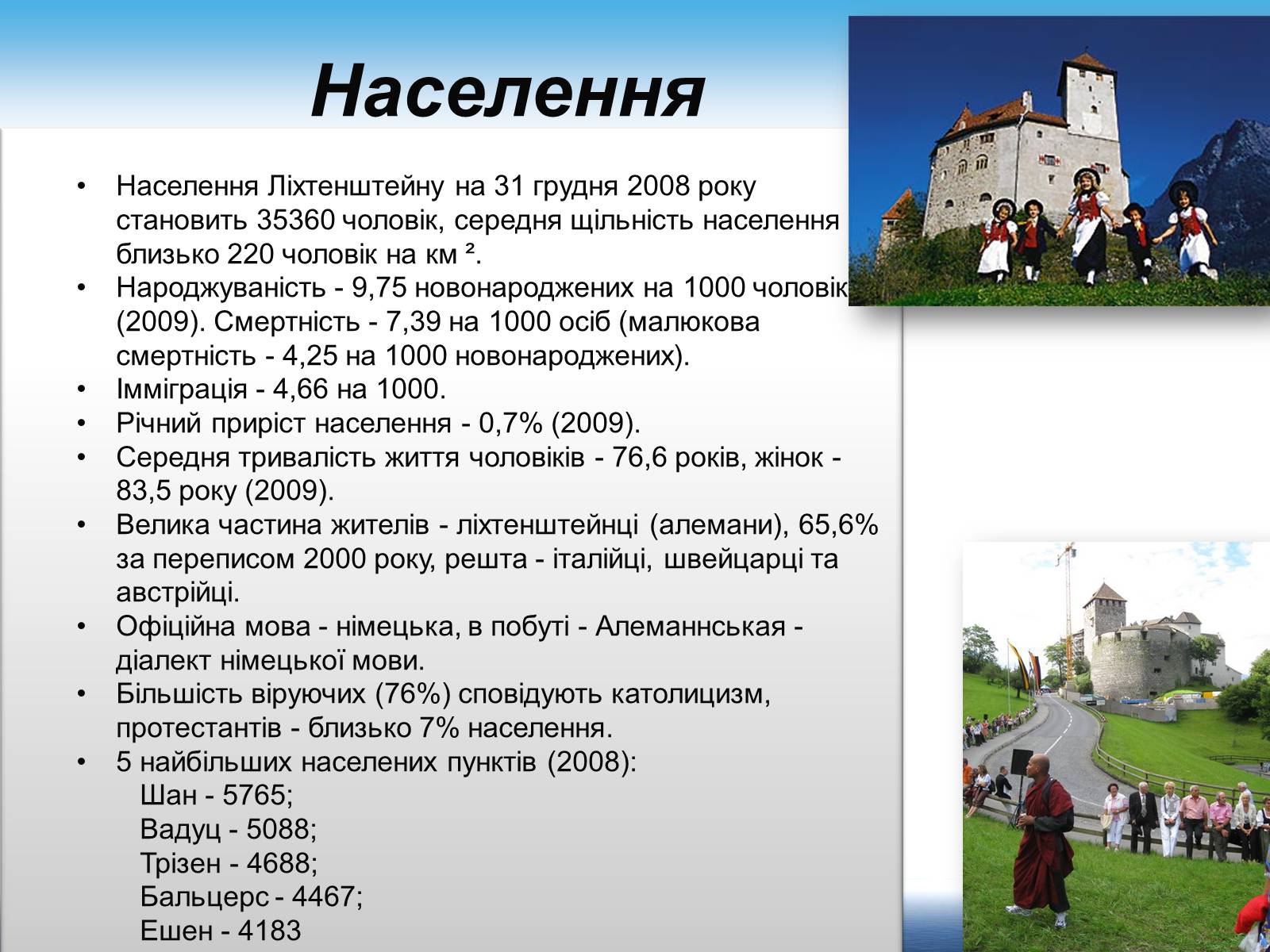Презентація на тему «Ліхтенштейн» (варіант 1) - Слайд #8 Презентація на тему «Ліхтенштейн» (варіант 1) - Слайд #8