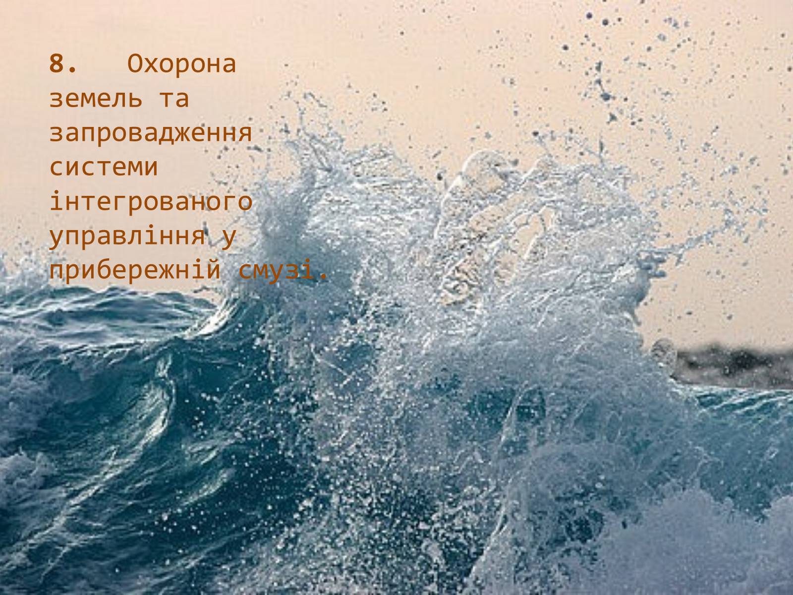 Презентація на тему «Проект збереження Чорного і Азовського морів» (варіант 2) - Слайд #16 Презентація на тему «Проект збереження Чорного і Азовського морів» (варіант 2) - Слайд #16