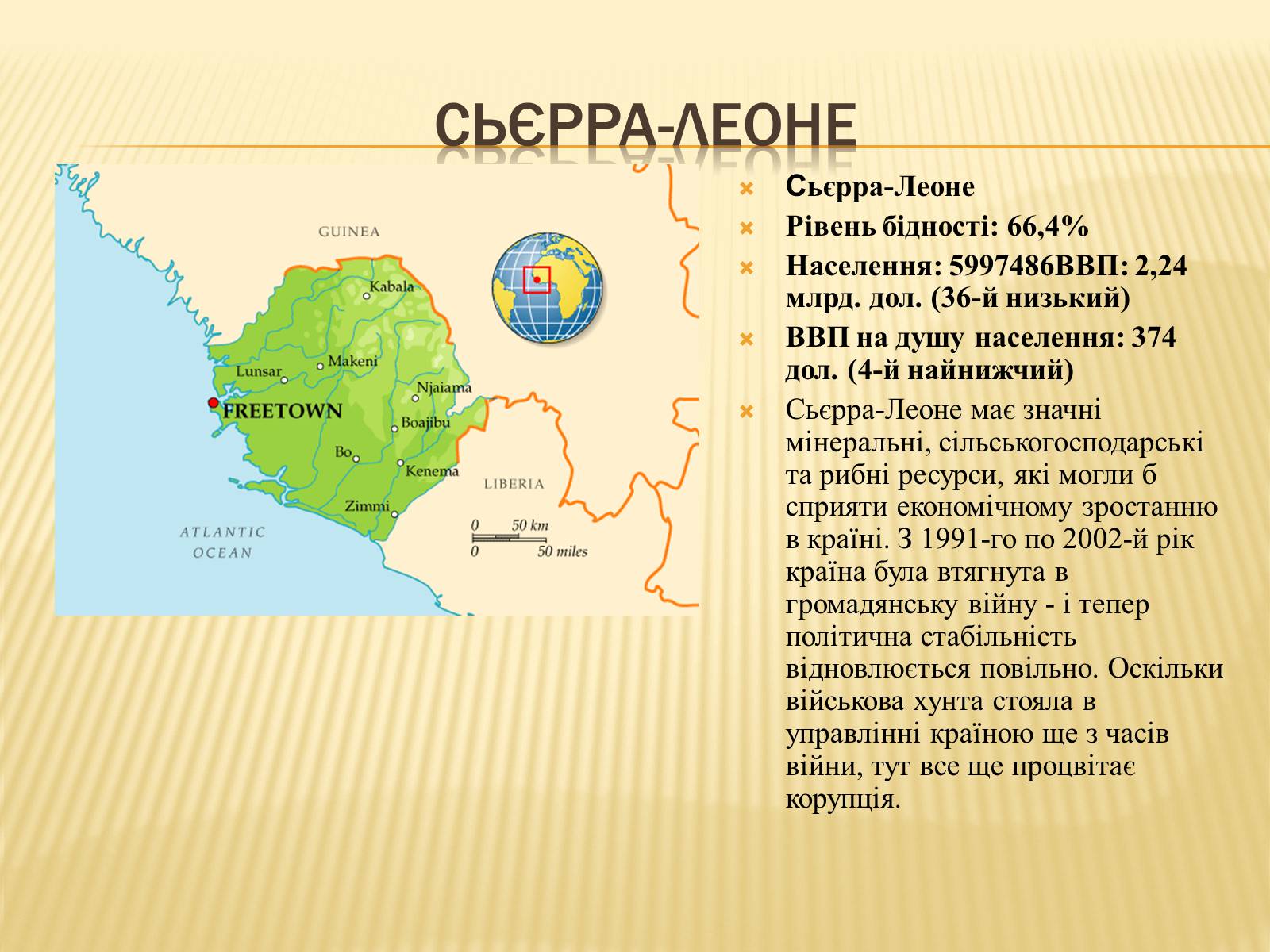 Презентація на тему «Найбідніші країни африки» - Слайд #23 Презентація на тему «Найбідніші країни африки» - Слайд #23