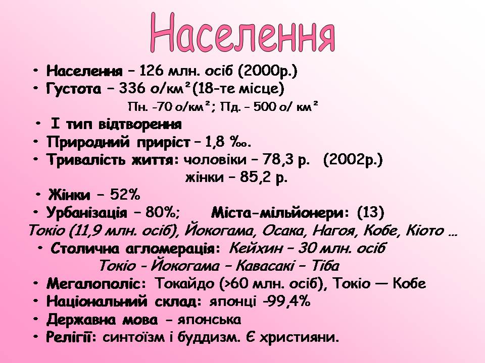 Презентація на тему «Японія» (варіант 52) - Слайд #12 Презентація на тему «Японія» (варіант 52) - Слайд #12