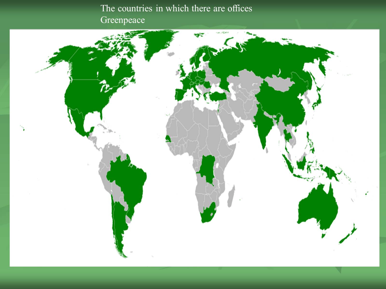 Презентація на тему «Green movement in the world» - Слайд #10 Презентація на тему «Green movement in the world» - Слайд #10