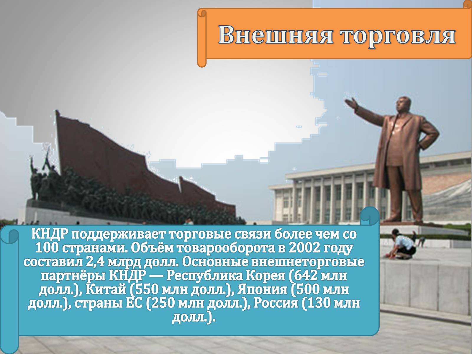 Презентація на тему «Корейская Народно-Демократическая Республика» - Слайд #12 Презентація на тему «Корейская Народно-Демократическая Республика» - Слайд #12