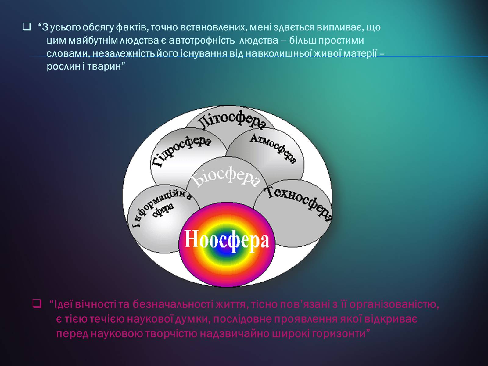 Презентація на тему «Володимир Іванович Вернадський» (варіант 5) - Слайд #24 Презентація на тему «Володимир Іванович Вернадський» (варіант 5) - Слайд #24