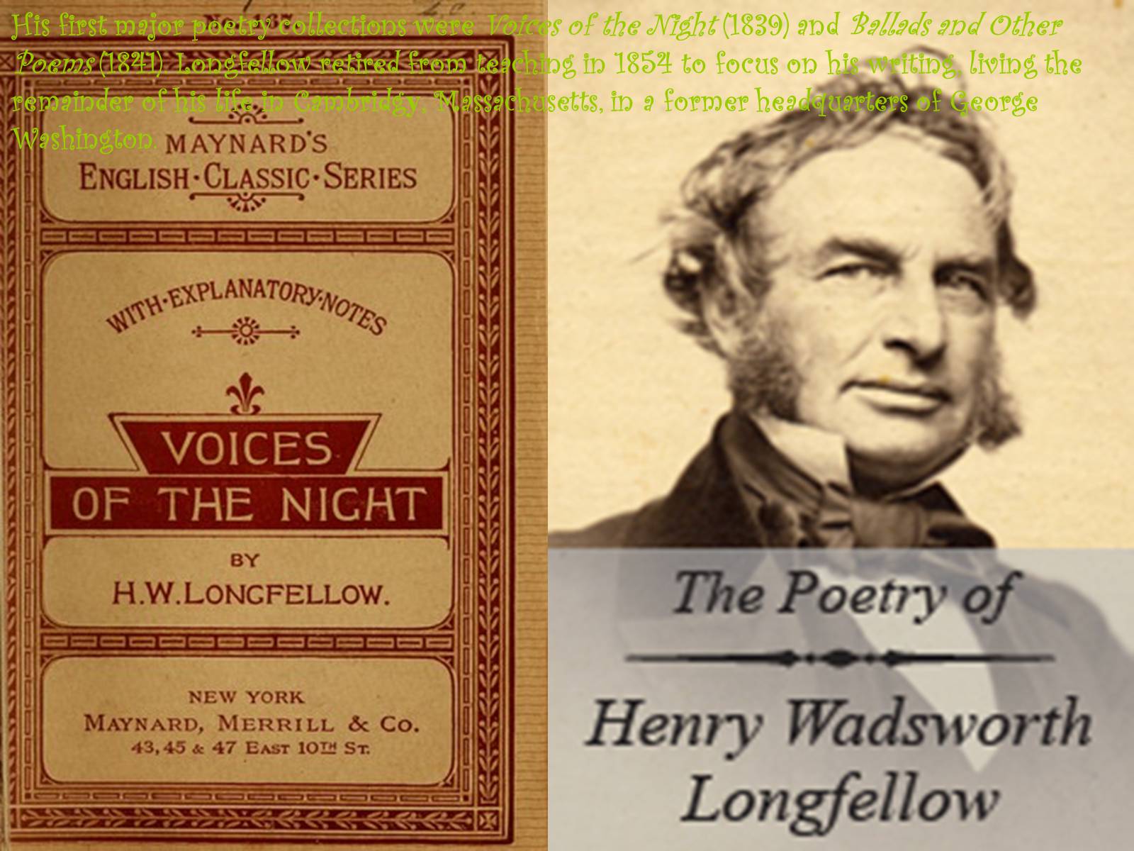 Презентація на тему «Henry Wadsworth Longfellow is my favourite writer!» - Слайд #4 Презентація на тему «Henry Wadsworth Longfellow is my favourite writer!» - Слайд #4