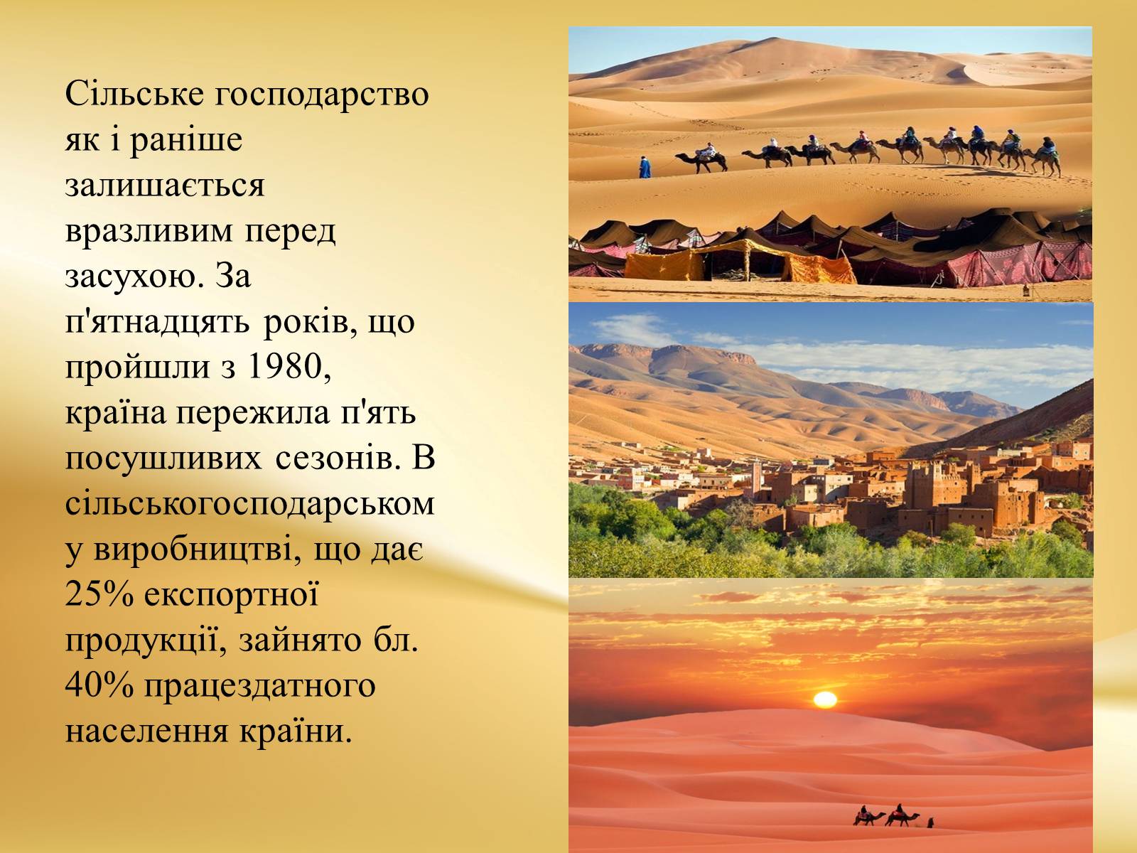 Презентація на тему «Королівство Марокко» (варіант 2) - Слайд #15 Презентація на тему «Королівство Марокко» (варіант 2) - Слайд #15