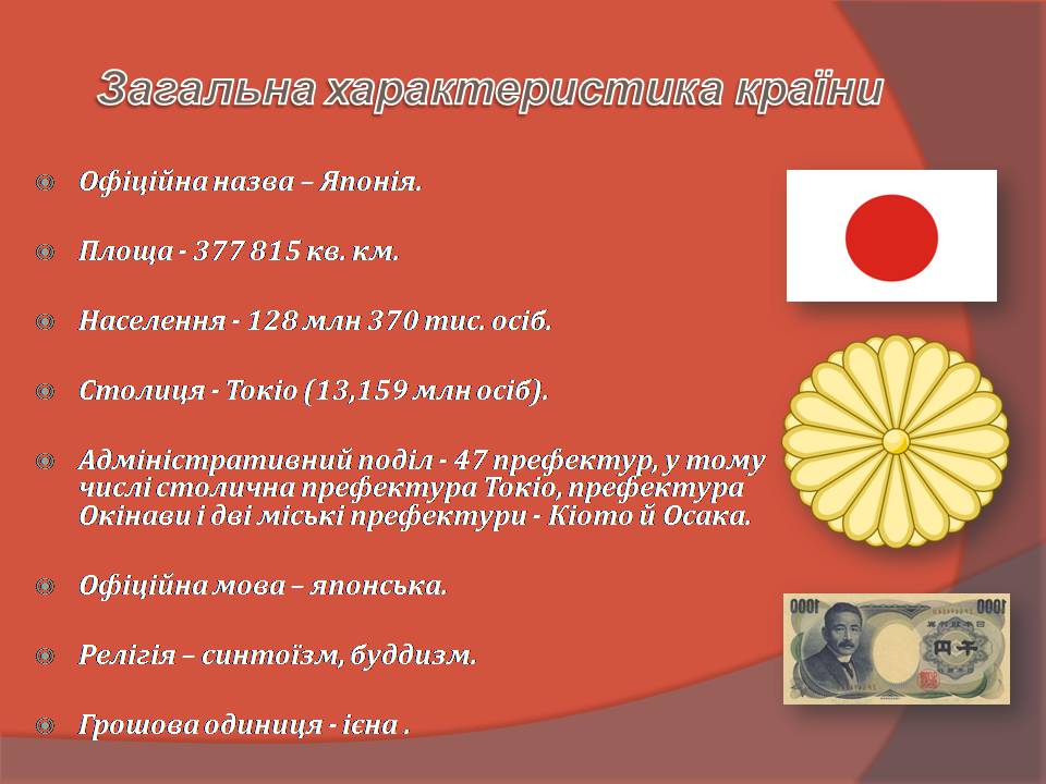 Презентація на тему «Японія» (варіант 59) - Слайд #2 Презентація на тему «Японія» (варіант 59) - Слайд #2