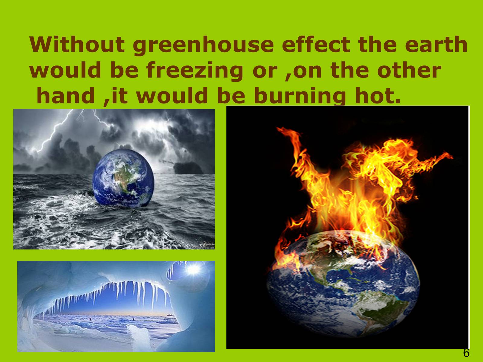 Презентація на тему «Greenhouse effect» - Слайд #6 Презентація на тему «Greenhouse effect» - Слайд #6