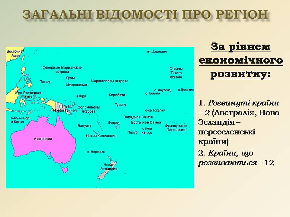 Презентація на тему «Австралія та Океанія» (варіант 2) - Слайд #3 Презентація на тему «Австралія та Океанія» (варіант 2) - Слайд #3
