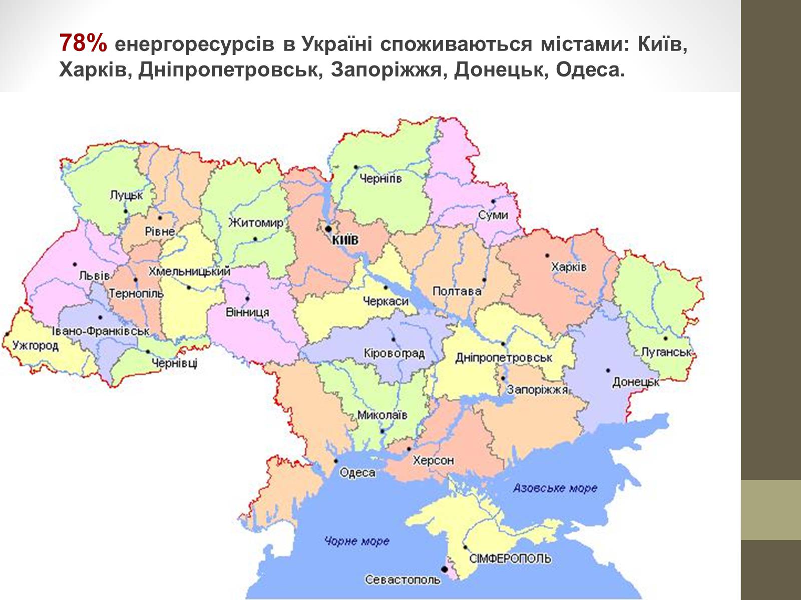 Презентація на тему «Енергетична ситуація в Україні» - Слайд #11 Презентація на тему «Енергетична ситуація в Україні» - Слайд #11