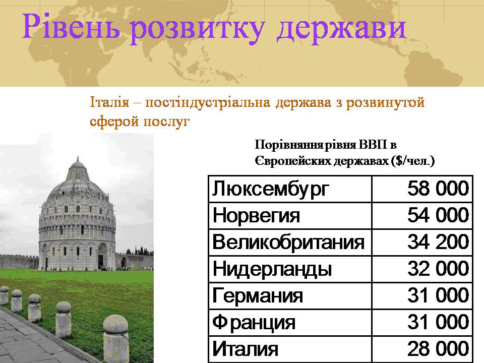 Презентація на тему «Італія» (варіант 41) - Слайд #9 Презентація на тему «Італія» (варіант 41) - Слайд #9