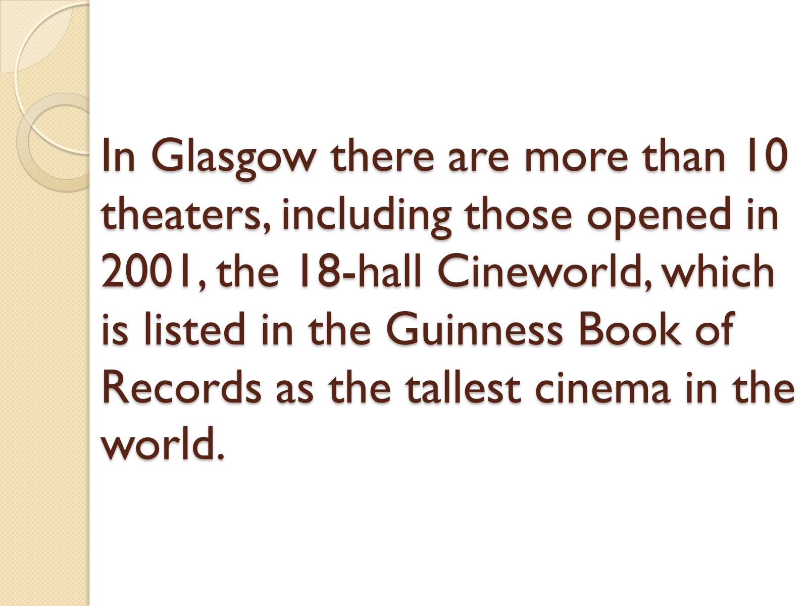 Презентація на тему «Glasgow» (варіант 1) - Слайд #22 Презентація на тему «Glasgow» (варіант 1) - Слайд #22