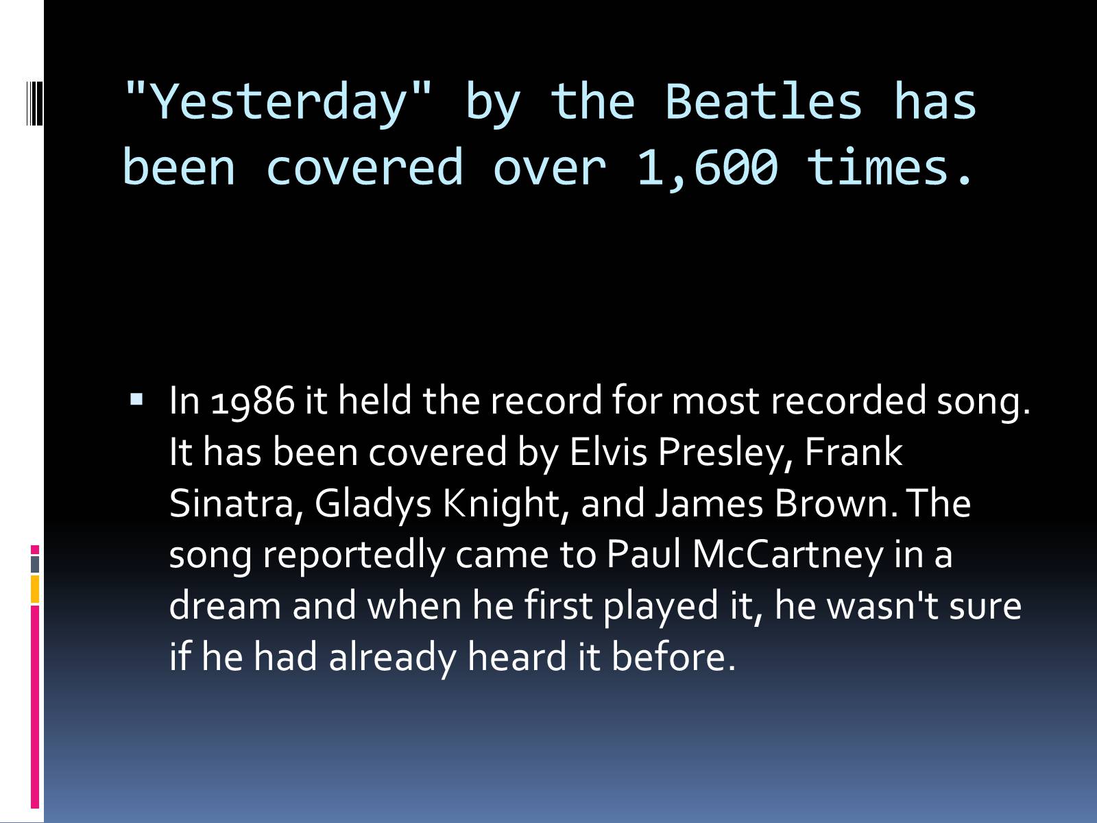 Презентація на тему «The Beatles» (варіант 8) - Слайд #7 Презентація на тему «The Beatles» (варіант 8) - Слайд #7